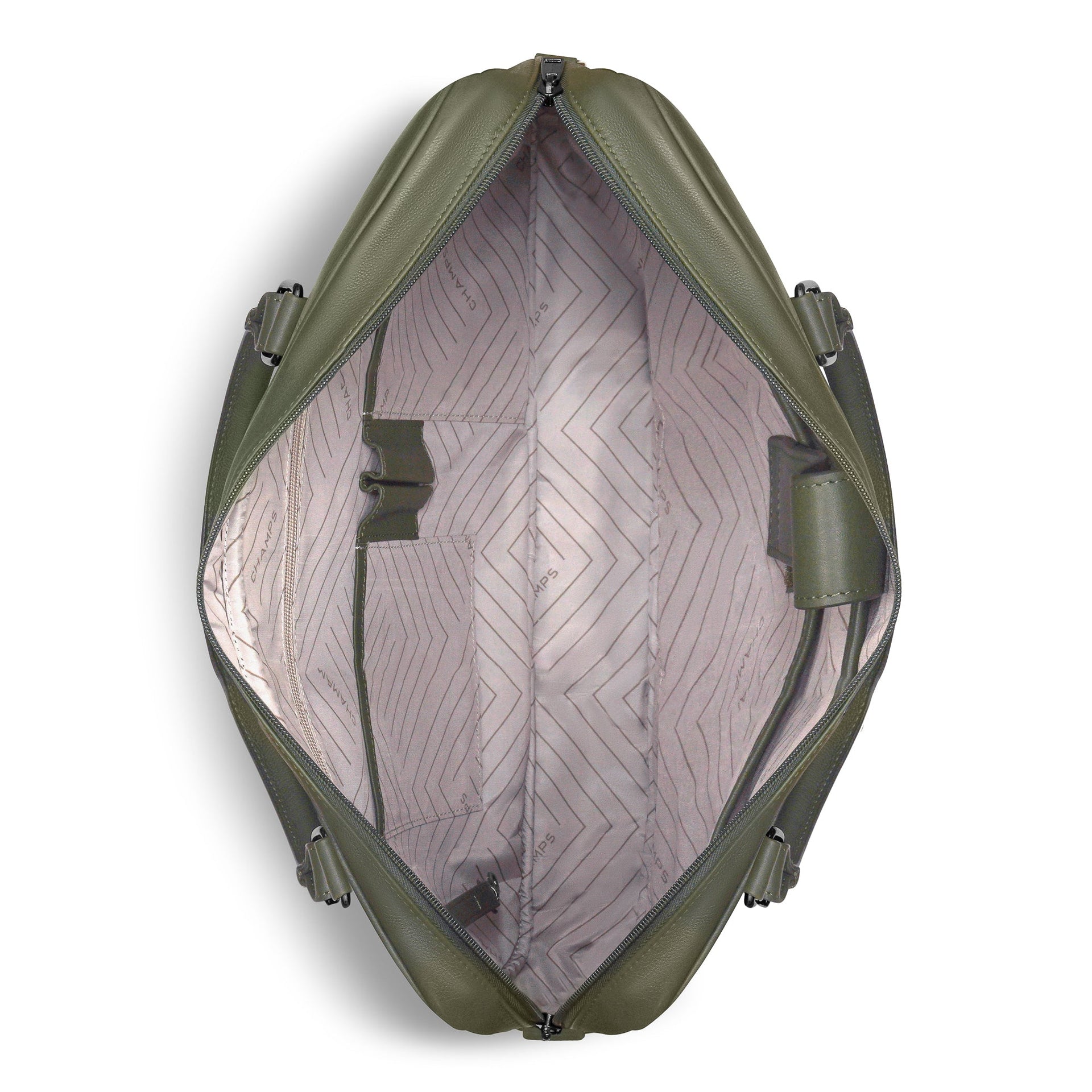 Onyx / Leather Slim Briefcase Champs Luggage Shopify Collective