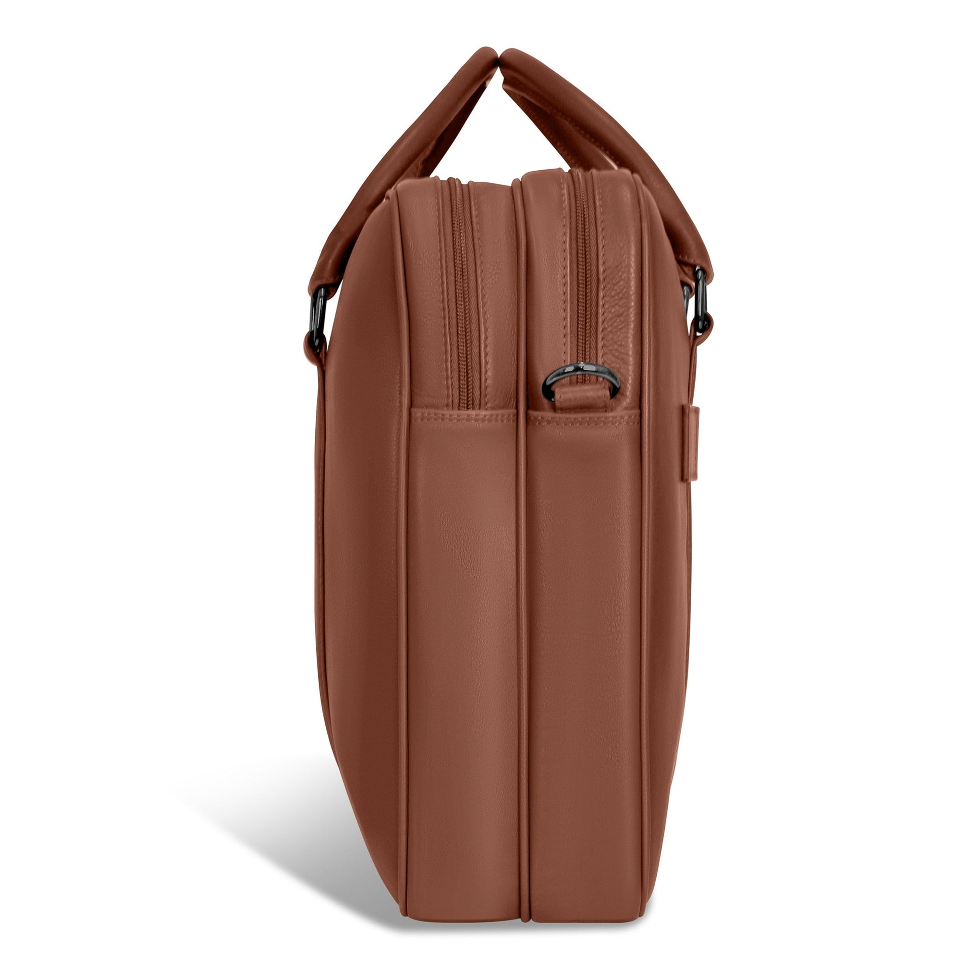 Onyx / Leather Briefcase Champs Luggage Shopify Collective