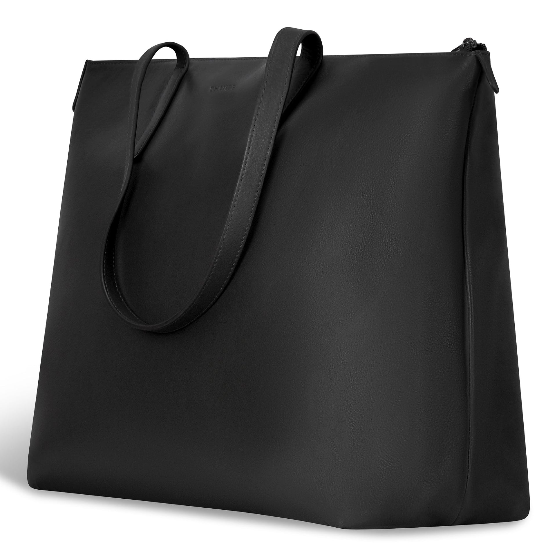 Onyx / Leather Business Tote Champs Luggage Shopify Collective