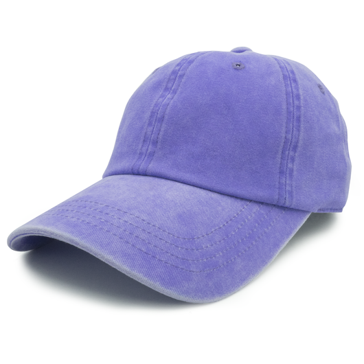 GN-1003 - Pigment Dye Cap Purple one size 1003 6 PANELS 6 PANELS - UNSTRUCTURED ADJUSTABLE BUCKLE BUCKLE STRAP casquette CLOSE OUT COTTON CURVE hat hats headwear low profile NISSI nissi caps PIGMENT Pigment Dye UNISEX UNSTRUCTURED