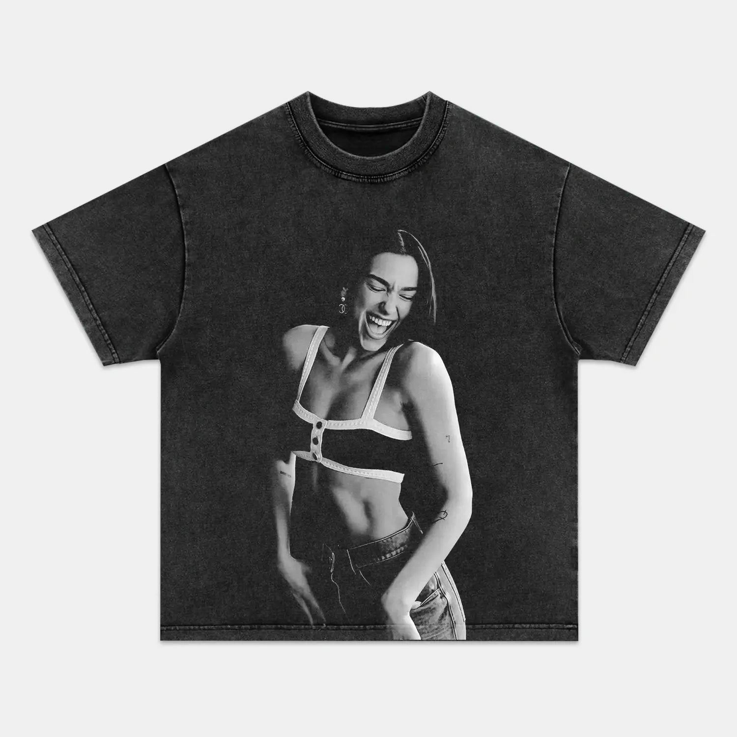 Dua Lipa: Music Icon Tee V12 DuaLipa MUSIC POP