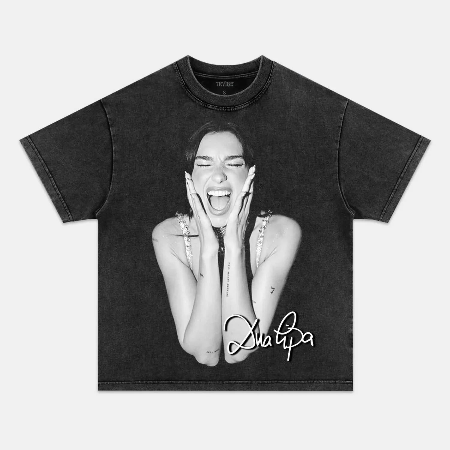Dua Lipa: Music Icon Tee V4 PEPPER TEE DuaLipa HIP HOP MUSIC POP