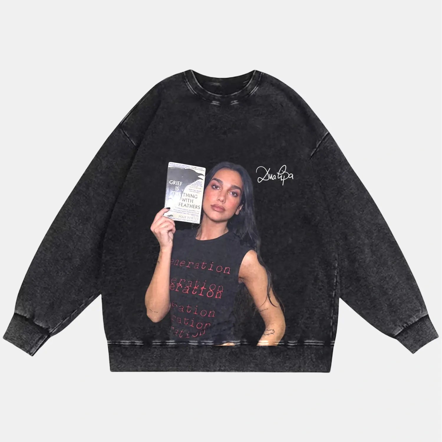 Dua Lipa: Music Icon Tee V8 DuaLipa MUSIC POP