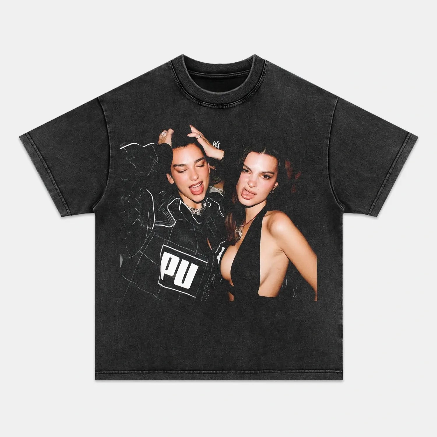 Dua Lipa x Emily Ratajkowski Tee DuaLipa MUSIC POP