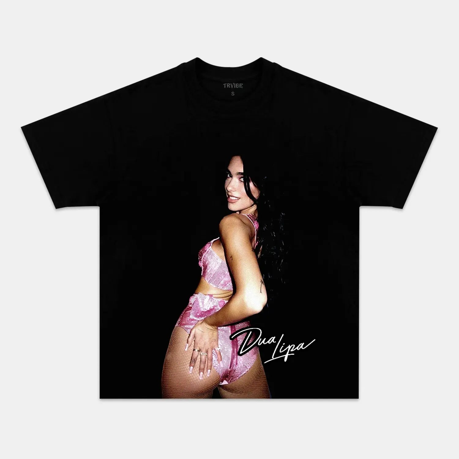 Dua Lipa: Music Icon Tee V5 BLACK TEE DuaLipa MUSIC POP