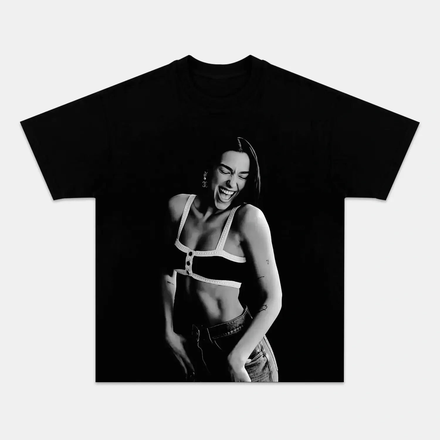 Dua Lipa: Music Icon Tee V12 DuaLipa MUSIC POP