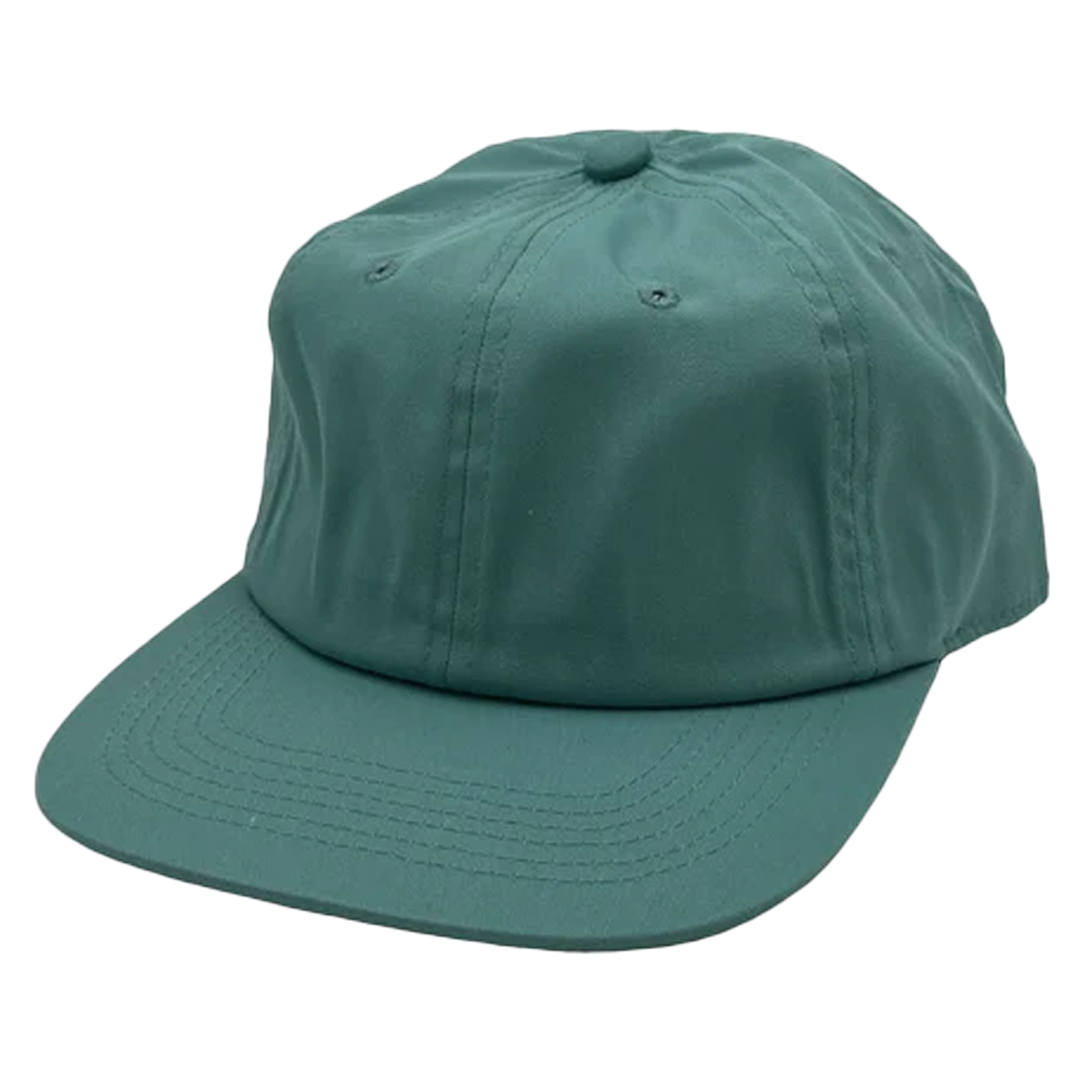 GNV-1004SBP - 6P Washed Cotton Dark Mint One Size 6 PANELS COTTON FLAT low profile nissi caps SNAPBACK UNSTRUCTURED