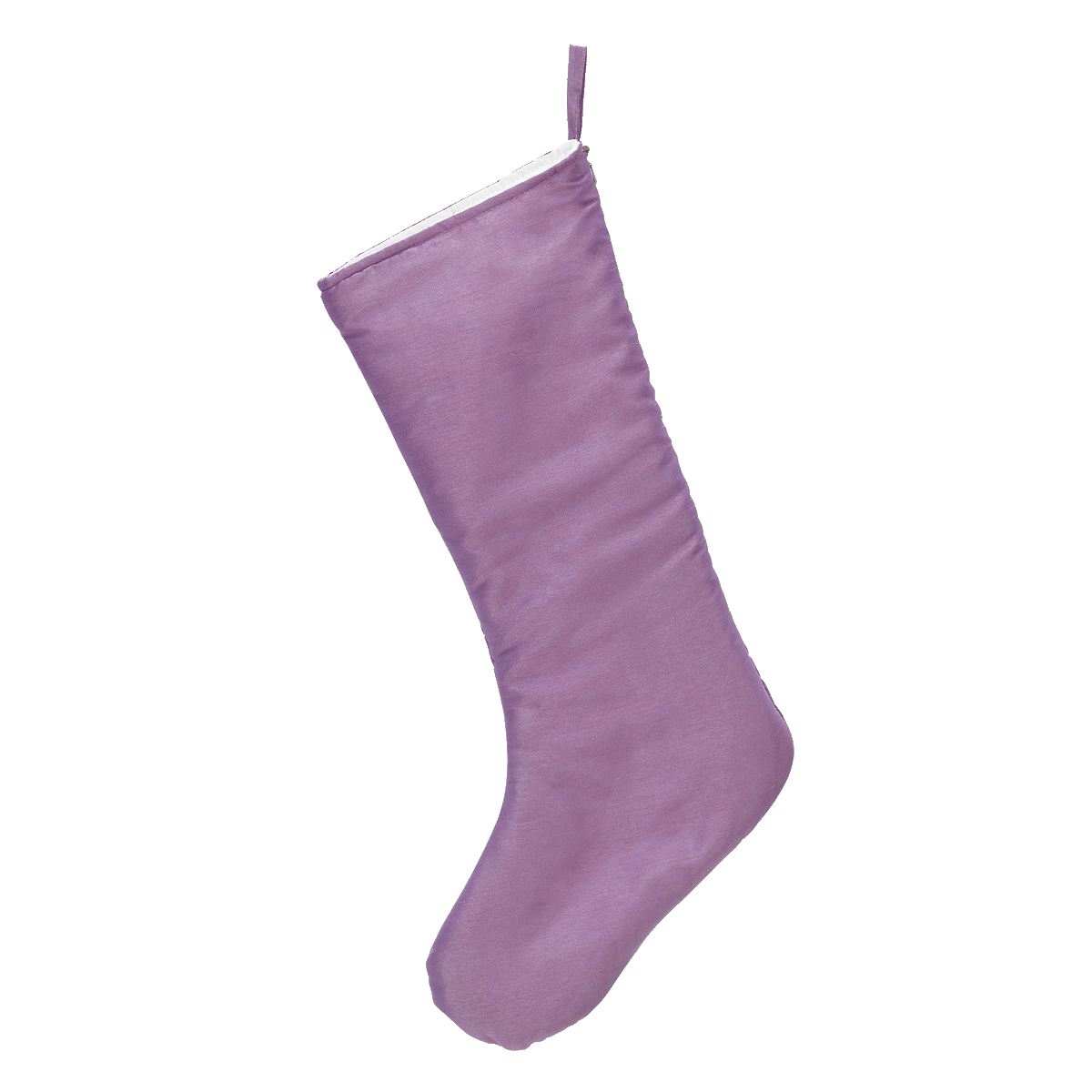 Embroider Buddy® Chic Stocking Lilac Purple decorations embroidable Embroider Buddy® holiday sale stocking