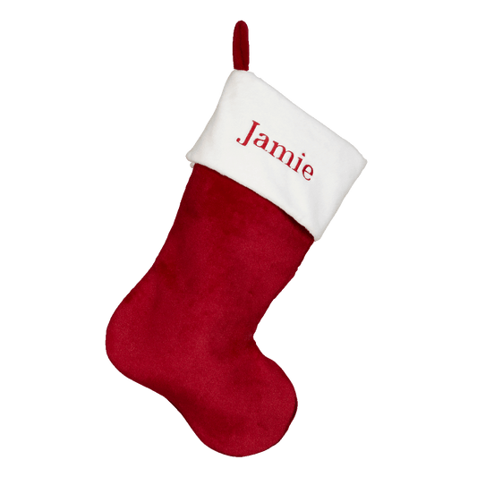 Easy As 1-2-3! Christmas Stocking decorations embroidable Embroider Buddy® holiday stocking