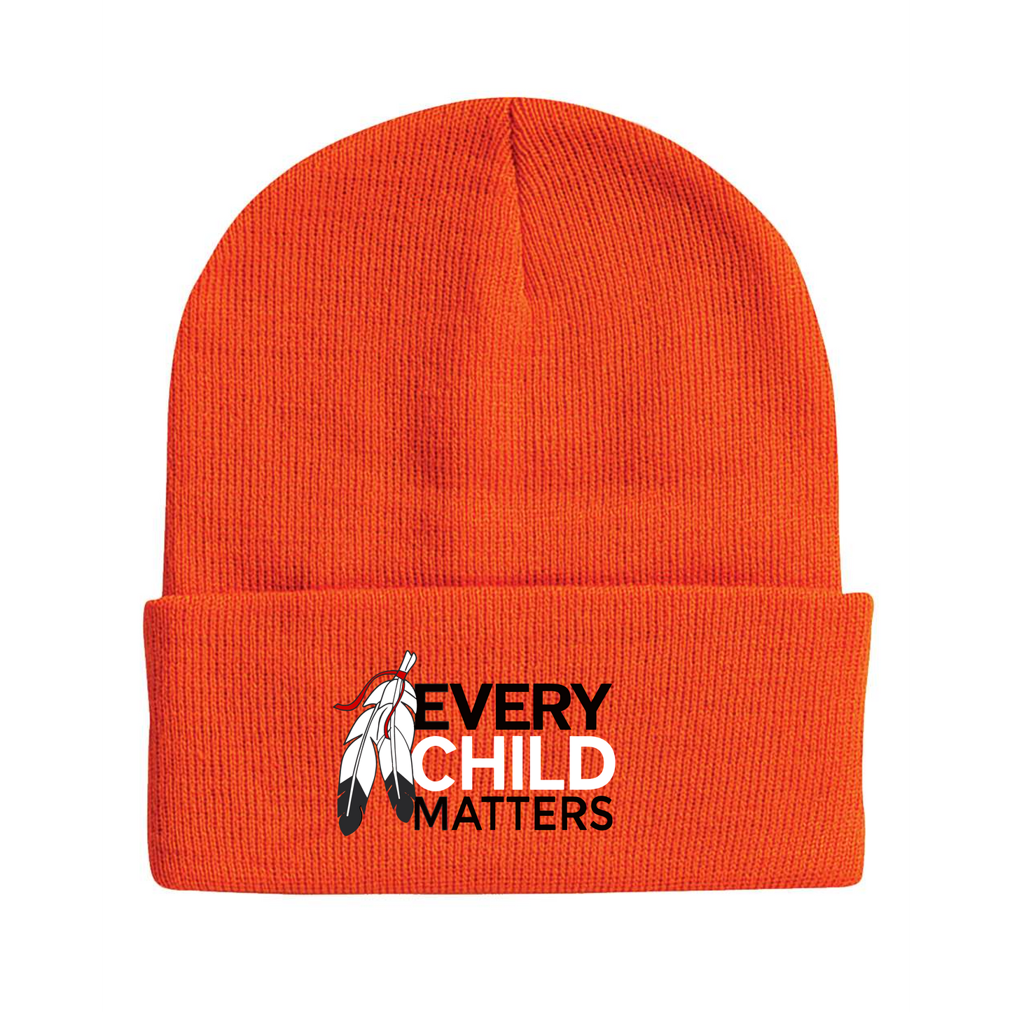 Every Child Matters Acrylic Beanie - Feather Design