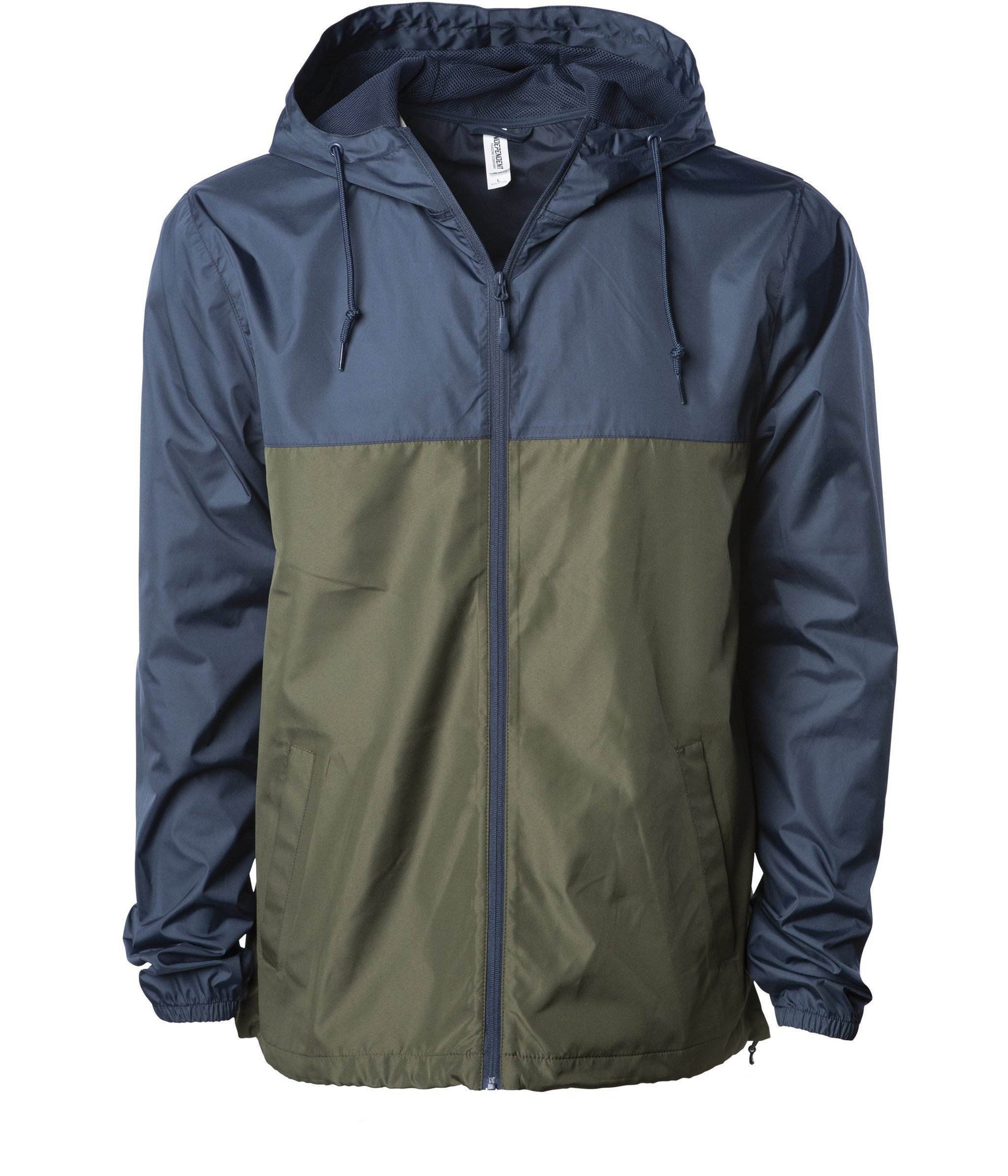 EXP54LWZ - Lightweight Windbreaker Jacket Classic Navy Army exp54 EXP54LWZ EXPEDITION INDEPENDENT jacket Lightweight OUTERWEAR PERFORMANCE POLYESTER shsdchildproduct tearaway UNISEX windbreaker