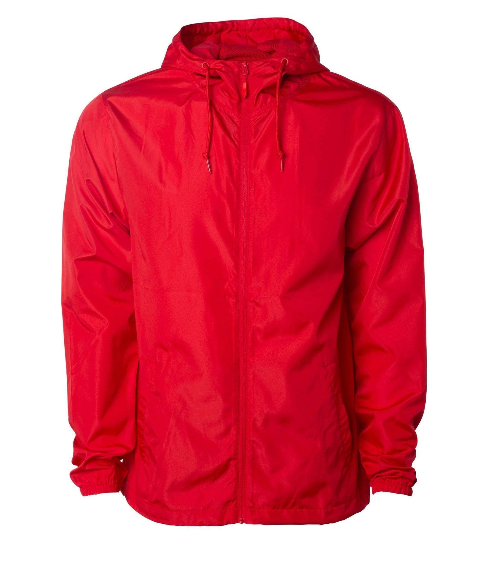 EXP54LWZ - Lightweight Windbreaker Jacket Red exp54 EXP54LWZ EXPEDITION INDEPENDENT jacket Lightweight OUTERWEAR PERFORMANCE POLYESTER shsdparentproduct tearaway UNISEX windbreaker