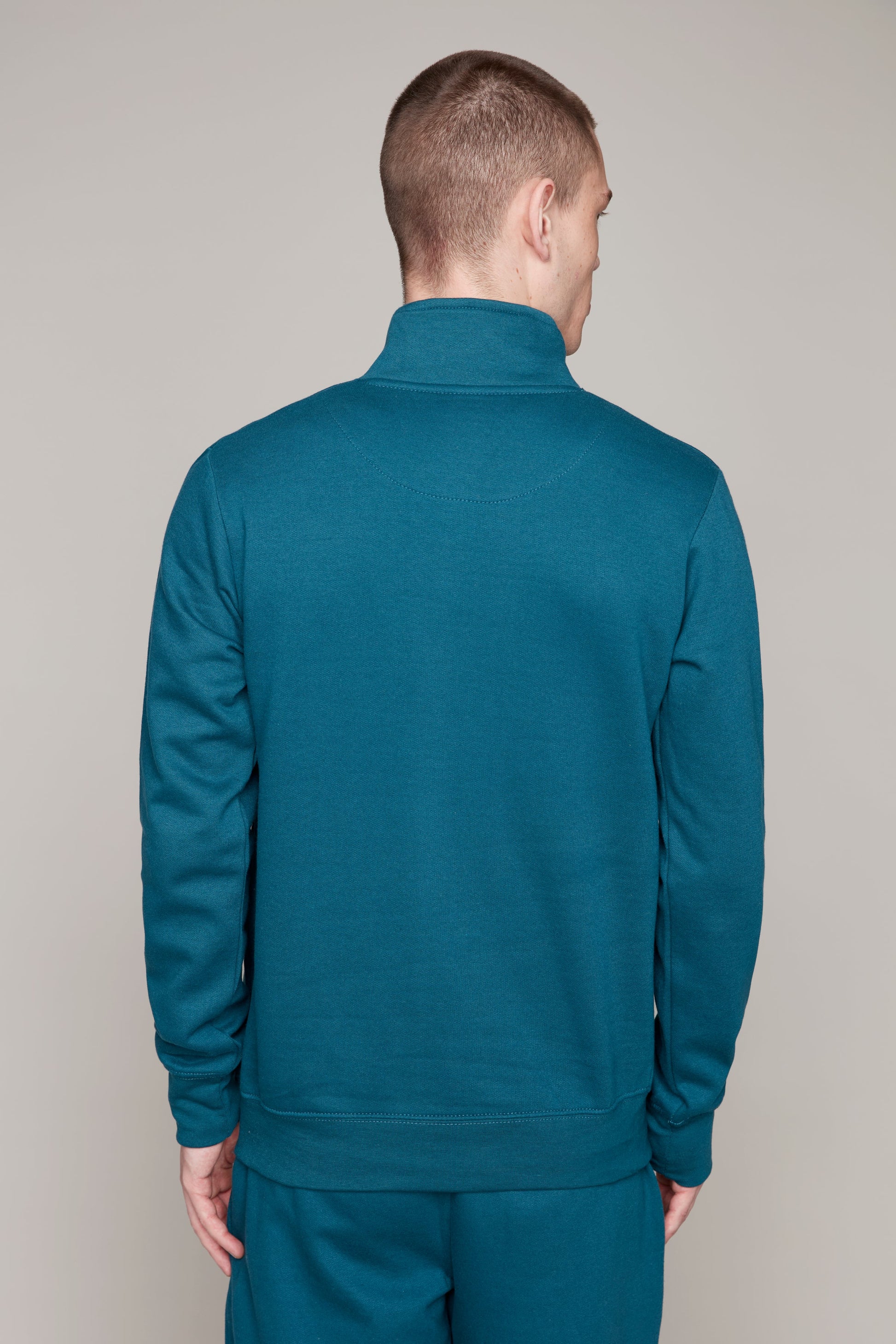 MR978 DEEP TEAL 280 GSM 50 poly / 50 cotton Zip Up Hoodie