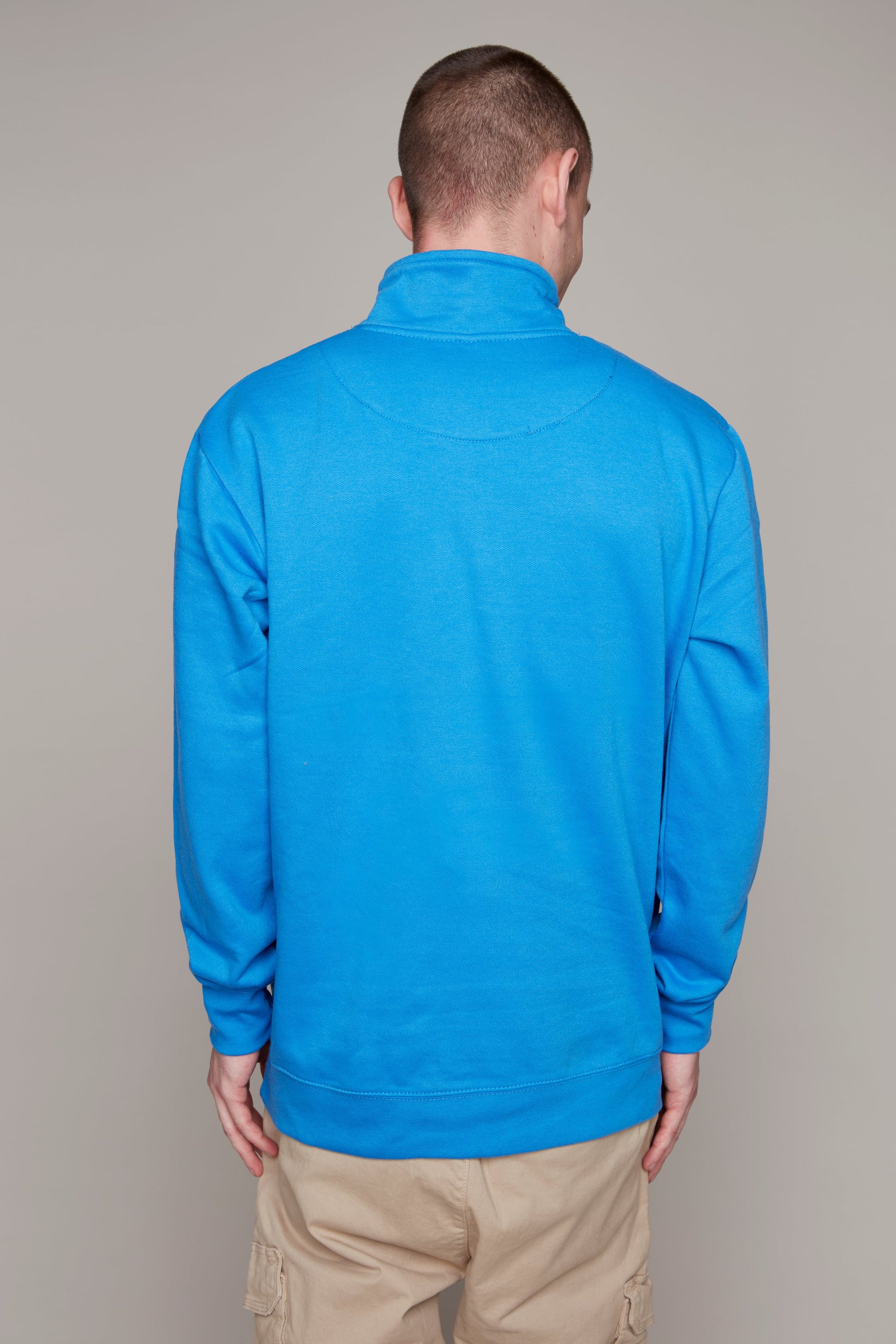 MR978 REGATTA BLUE 280 GSM 50 poly / 50 cotton Zip Up Hoodie