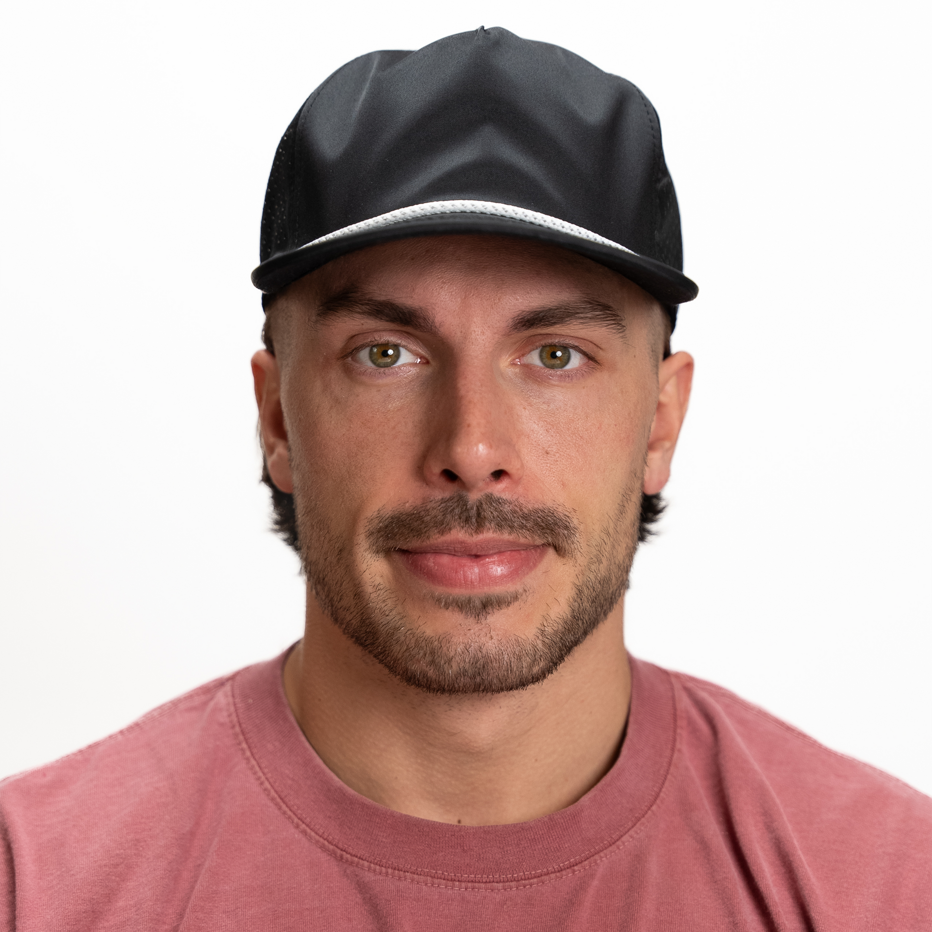 GNV-DT724FV - 5 Panels Droplets Mesh W/String Flat Bill 5 PANELS FLAT hats HIGH PROFILE MESH nissi caps POLYESTER ROPE SNAPBACK UNISEX UNSTRUCTURED