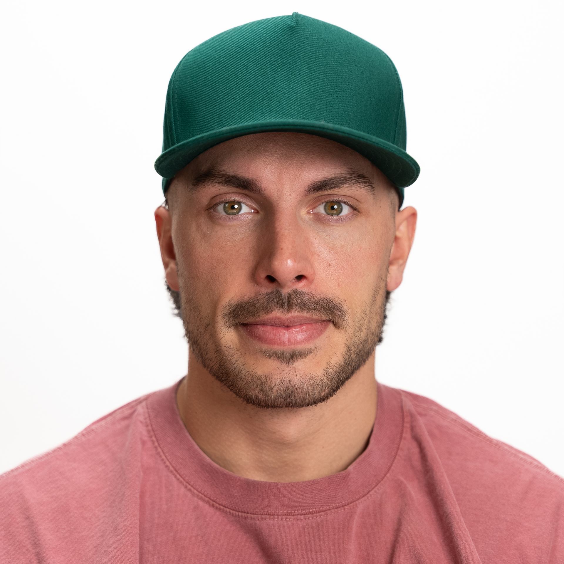 GNV-OTS001P5 - 5 Panels High Profile Flat Bill 5 PANELS COTTON FLAT FLAT BILL HIGH PROFILE nissi caps SNAPBACK STRUCTURED UNISEX