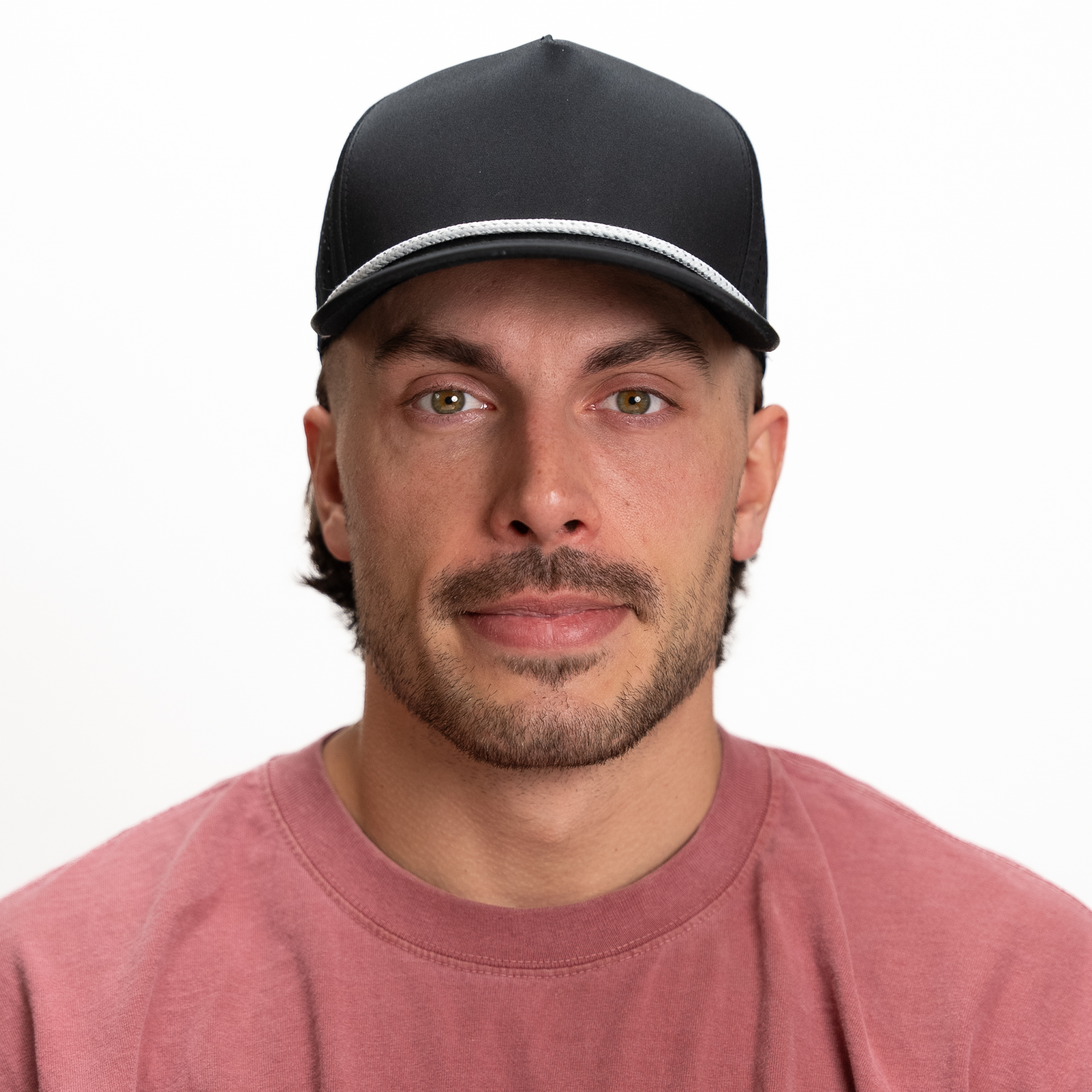 GNV-DT724P - 5 Panels Droplets W/String Curved Bill 5 PANELS CURVE hats HIGH PROFILE MESH nissi caps POLYESTER ROPE SNAPBACK STRING STRING HAT STRUCTURED UNISEX