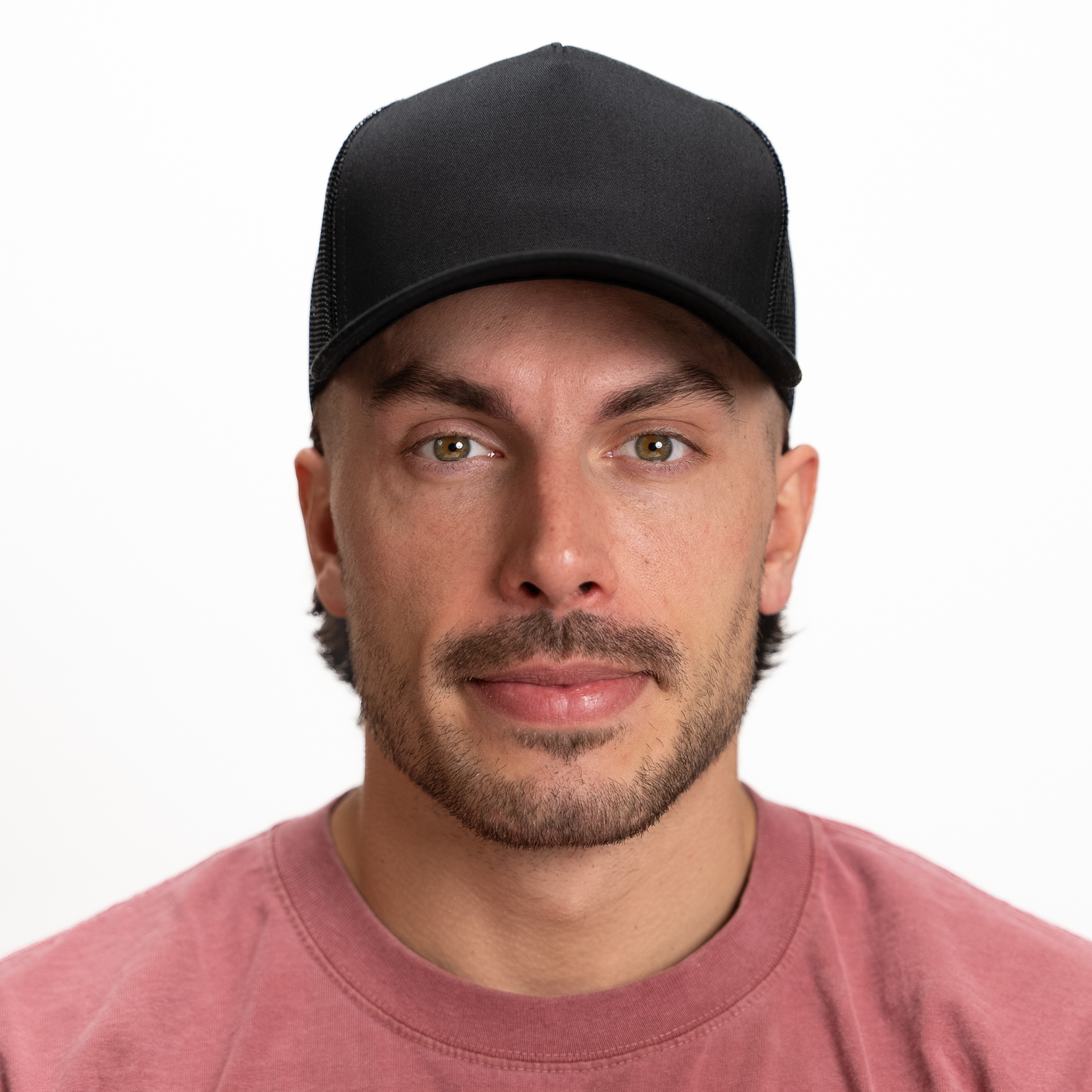 GNV-008M - Premium Pro Style Mesh Trucker Cap 5 PANELS COMING SOON COTTON / POLYESTER CURVE HIGH PROFILE MESH NISSI nissi caps SNAPBACK STRUCTURED TRUCKER MESH UNISEX