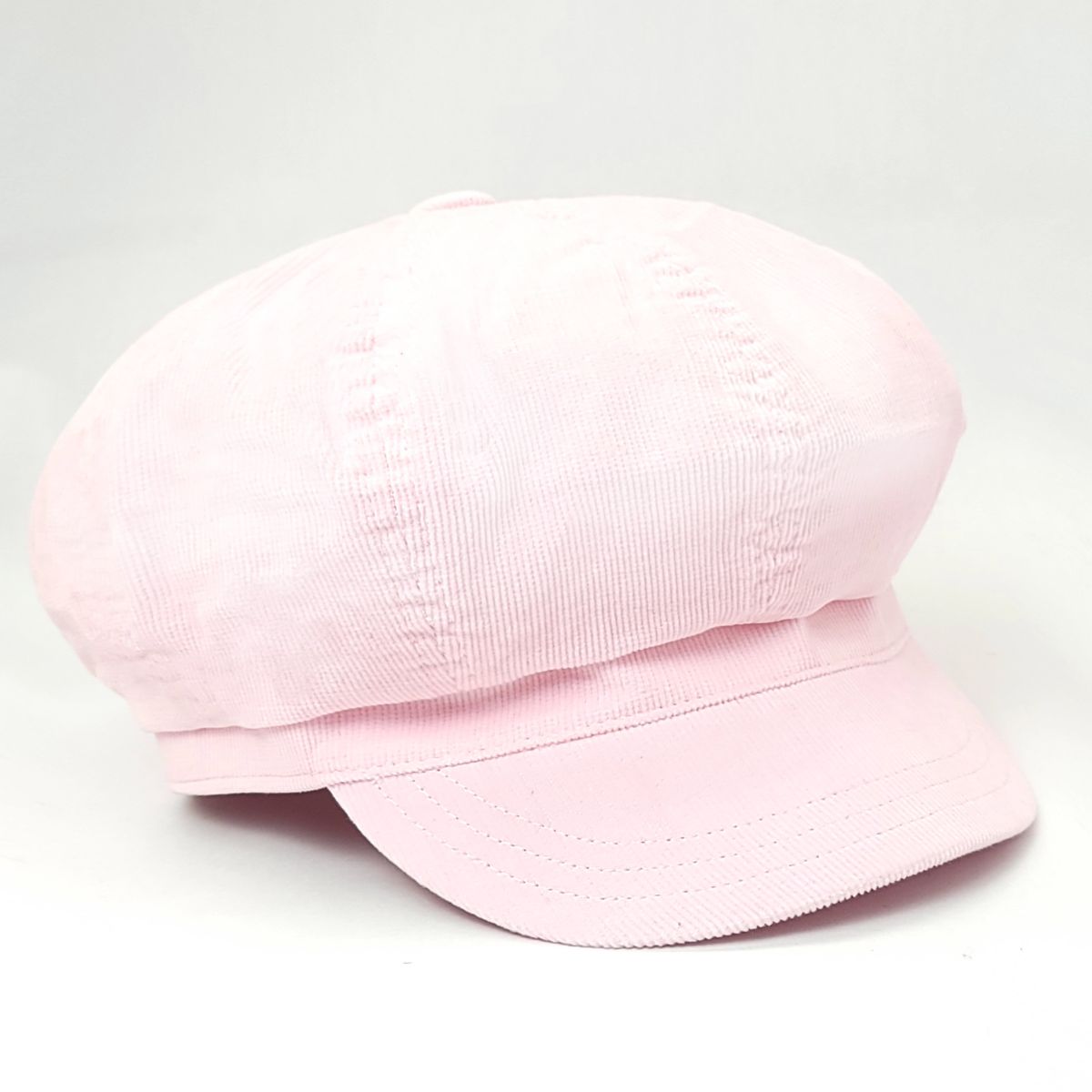 Newsboy Hat - Corduroy, Multi-Coloured Pink OSFA Dozen Special Mix&Match