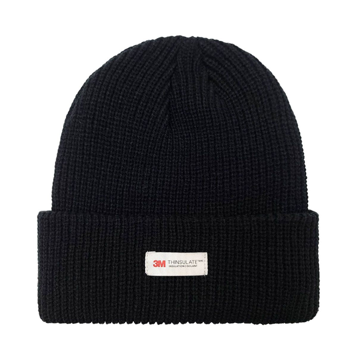 3M Thinsulate Knit Toque - Lining Black & Grey #189 - OSFA