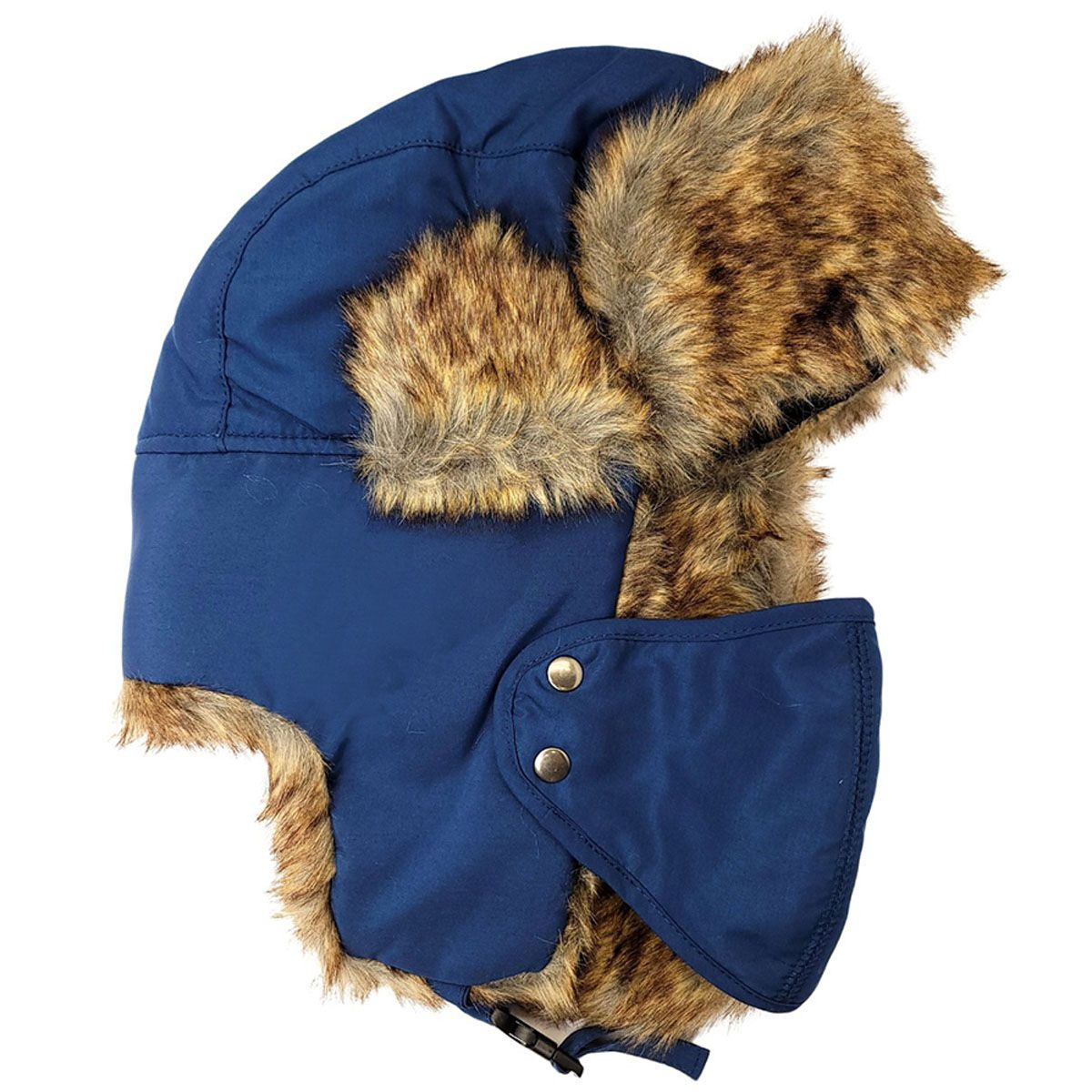 Trapper Hat-Faux Animal Fur with Detachable Mask - Multi-Coloured Dozen Special Mix&Match