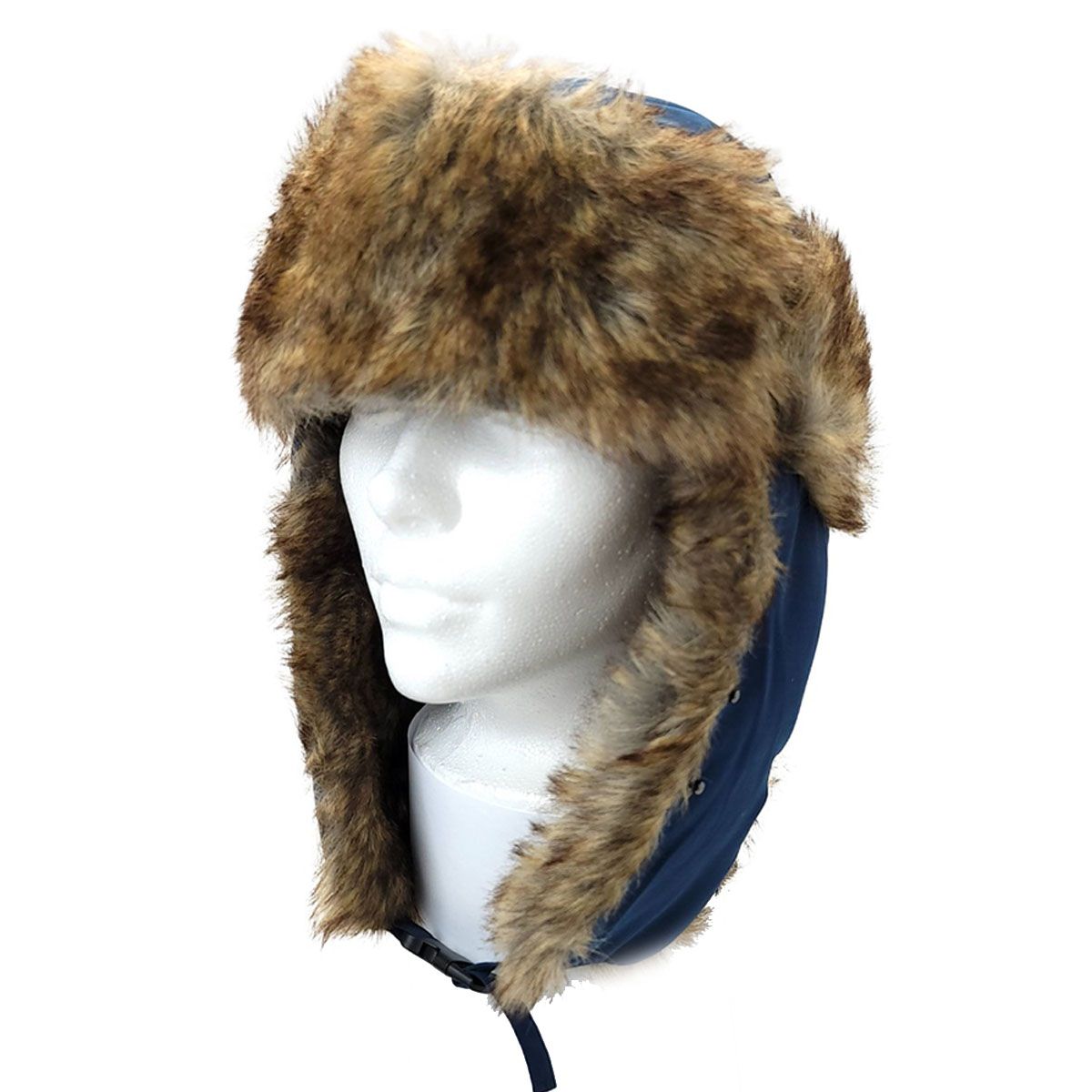 Trapper Hat-Faux Animal Fur with Detachable Mask - Multi-Coloured Dozen Special Mix&Match