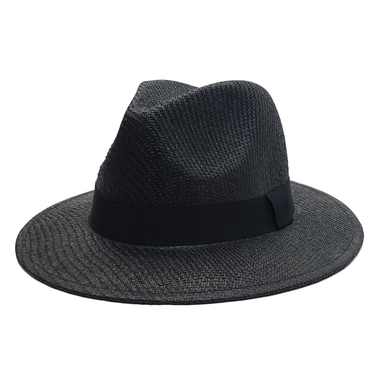 Panama Hat - FD8001, Multi-Coloured, OSFA, Adjustable Black OSFA Fashion Hat