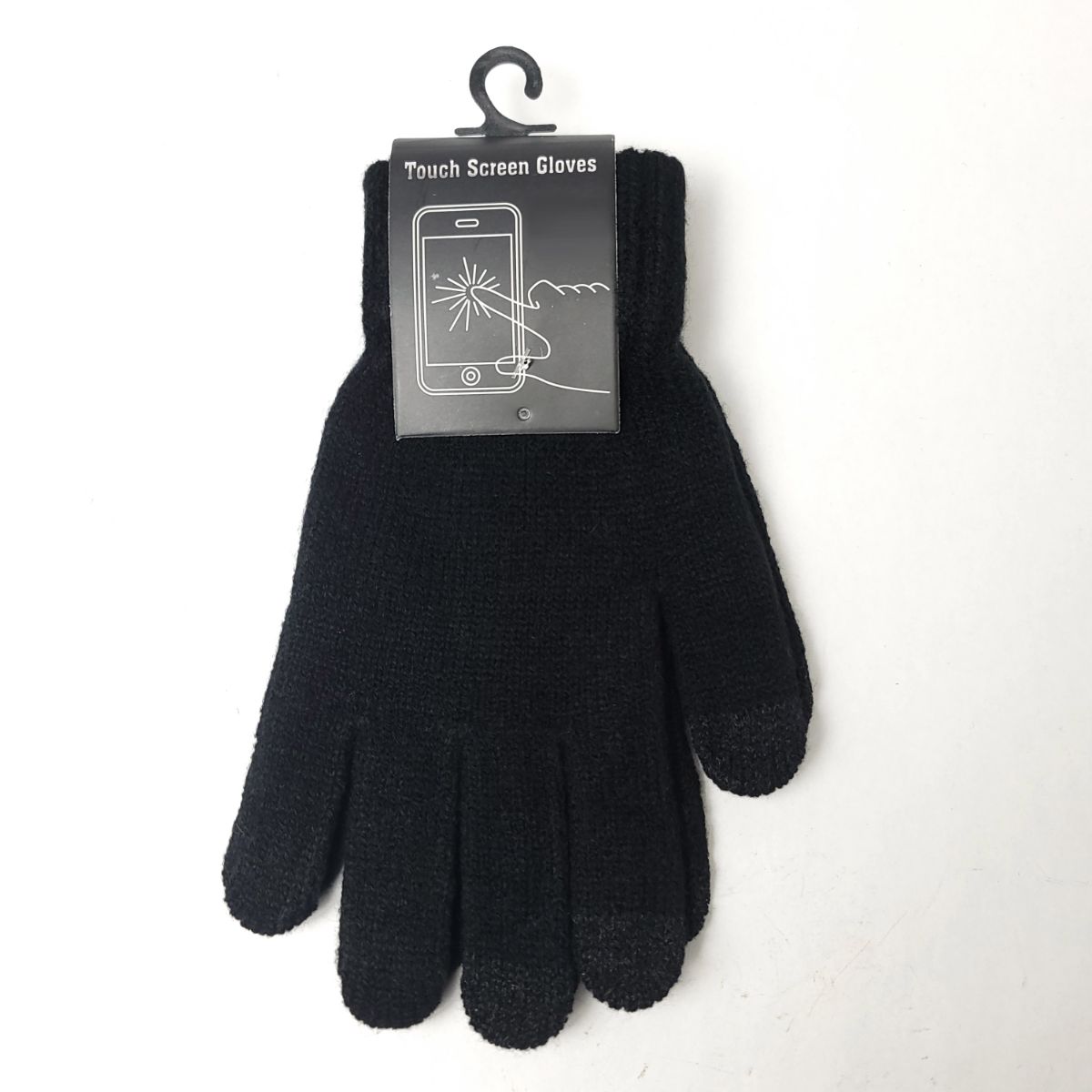 Touch Screen Gloves - GL1738, Black, Dozen Package Best Seller winter accessories
