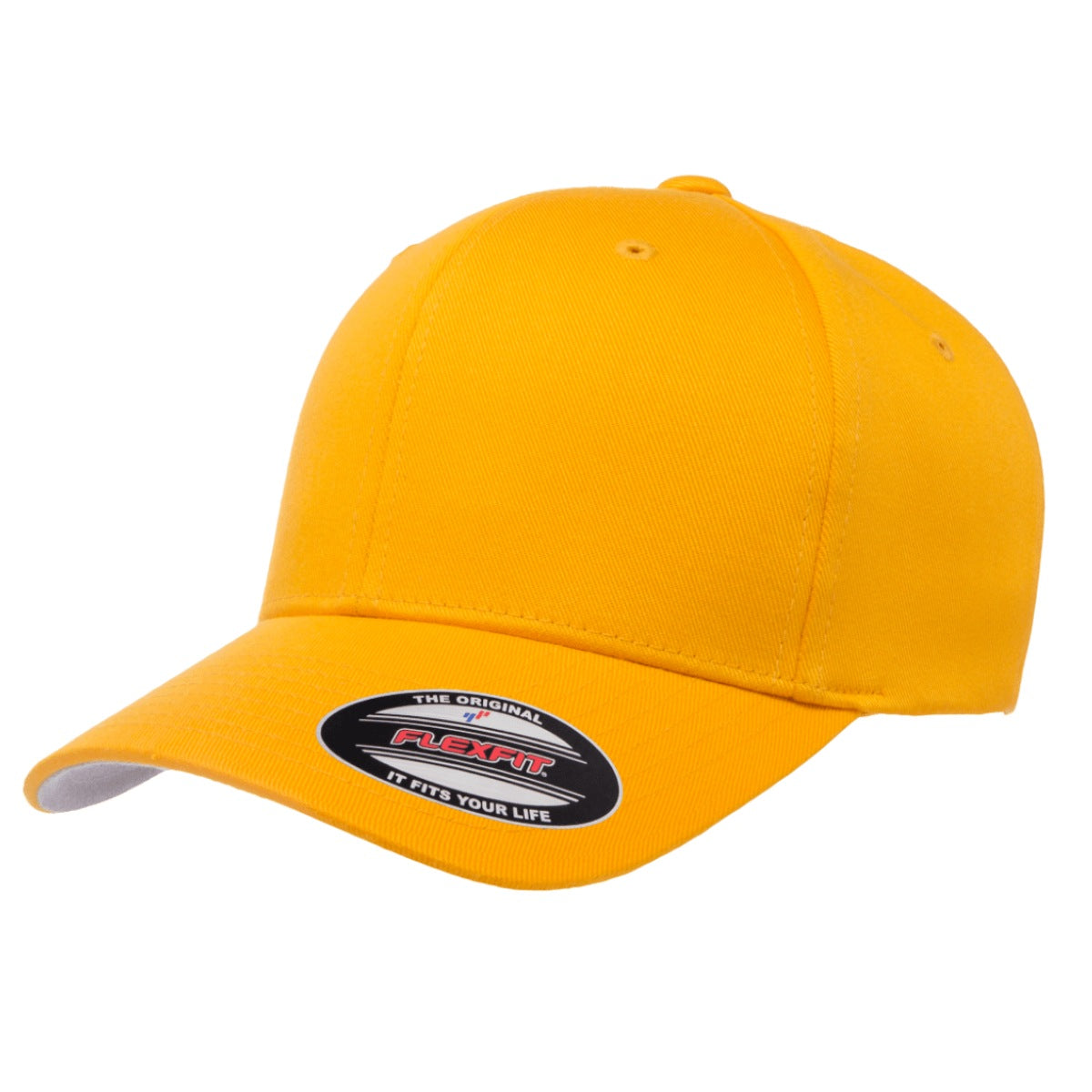 FLEXFIT® Wooly Combed Cap - 6277, Multi-Coloured, S/M & L/XL Gold Plain Cap