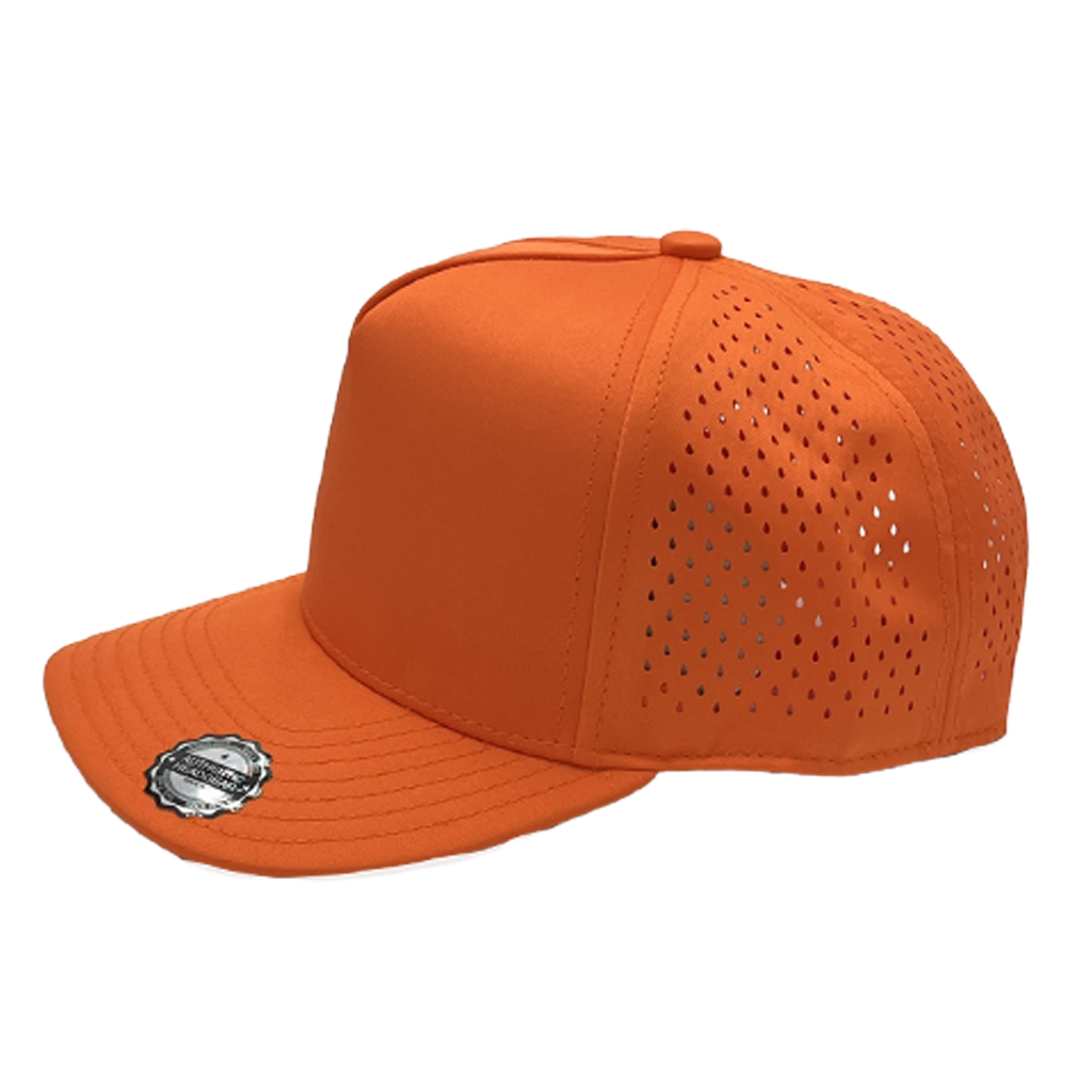 GNV-DT724 - 5 Panels Droplets Mesh Curved Bill 5 PANELS CURVE hats HIGH PROFILE MESH nissi caps POLYESTER SNAPBACK STRUCTURED UNISEX