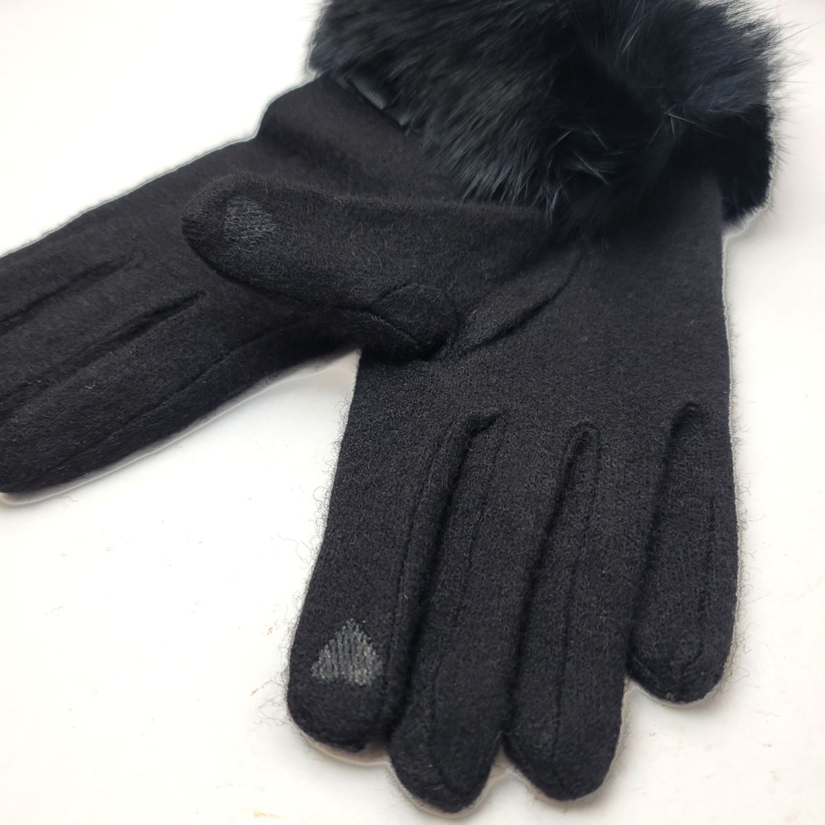 Ladies Touch screen Gloves - LGL011, Black winter accessories