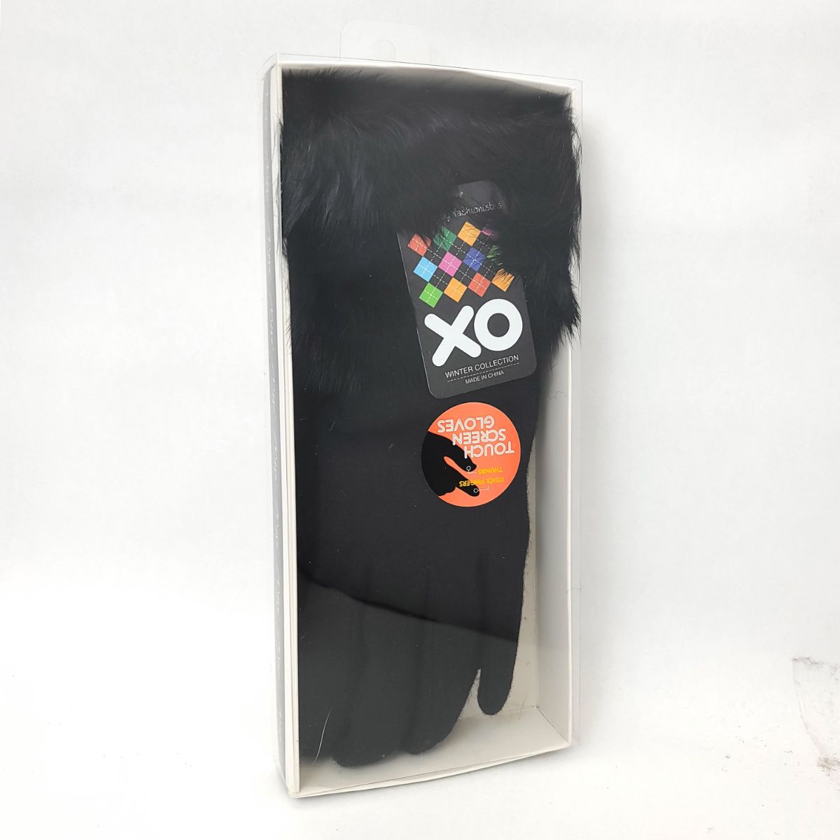 Ladies Touch screen Gloves - LGL011, Black winter accessories