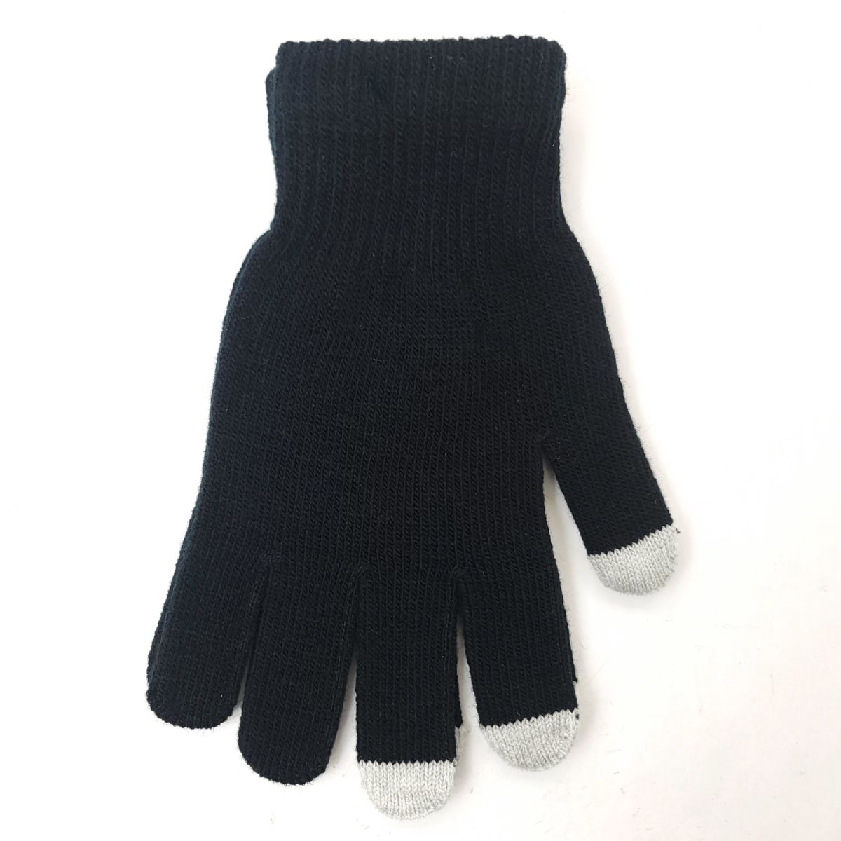 Touch Screen Gloves - 16473BLA, Black, Dozen Package winter accessories