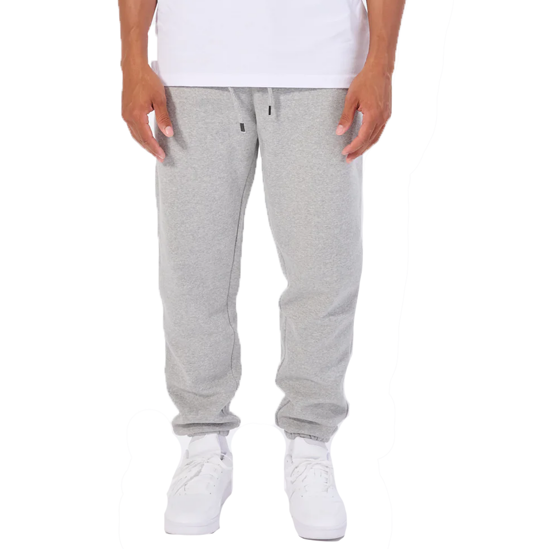 7801 - Fleece Sweatpants Grey Heather 7801 AXISM BOTTOMS COTTON / POLYESTER Heavyweight MEN tearaway