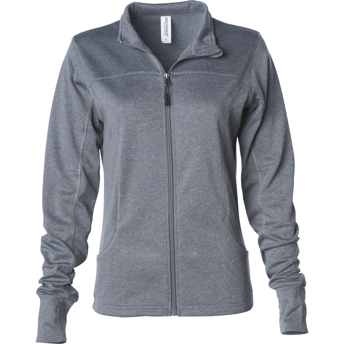 INDEPENDENT Womens Polyester Athlectic Zip