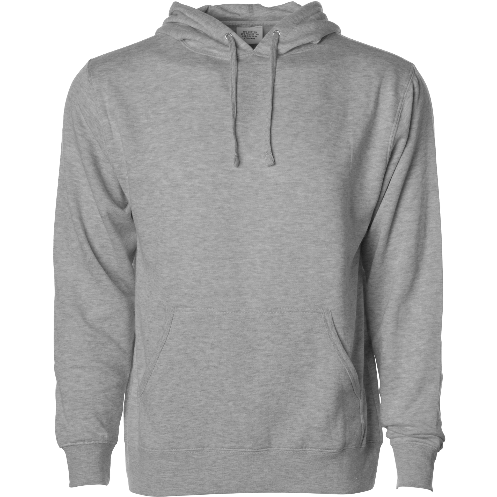 AFX4000 - Lightweight Hooded Pullover Sweatshirt Gunmetal Heather AFX AFX4000 BASIC FLEECE CLOSEOUT COTTON / POLYESTER fleece hoodie HOODIES INDEPENDENT Lightweight MEN MEN'S pullover PULLOVERS REGULAR sweatshirt tearaway