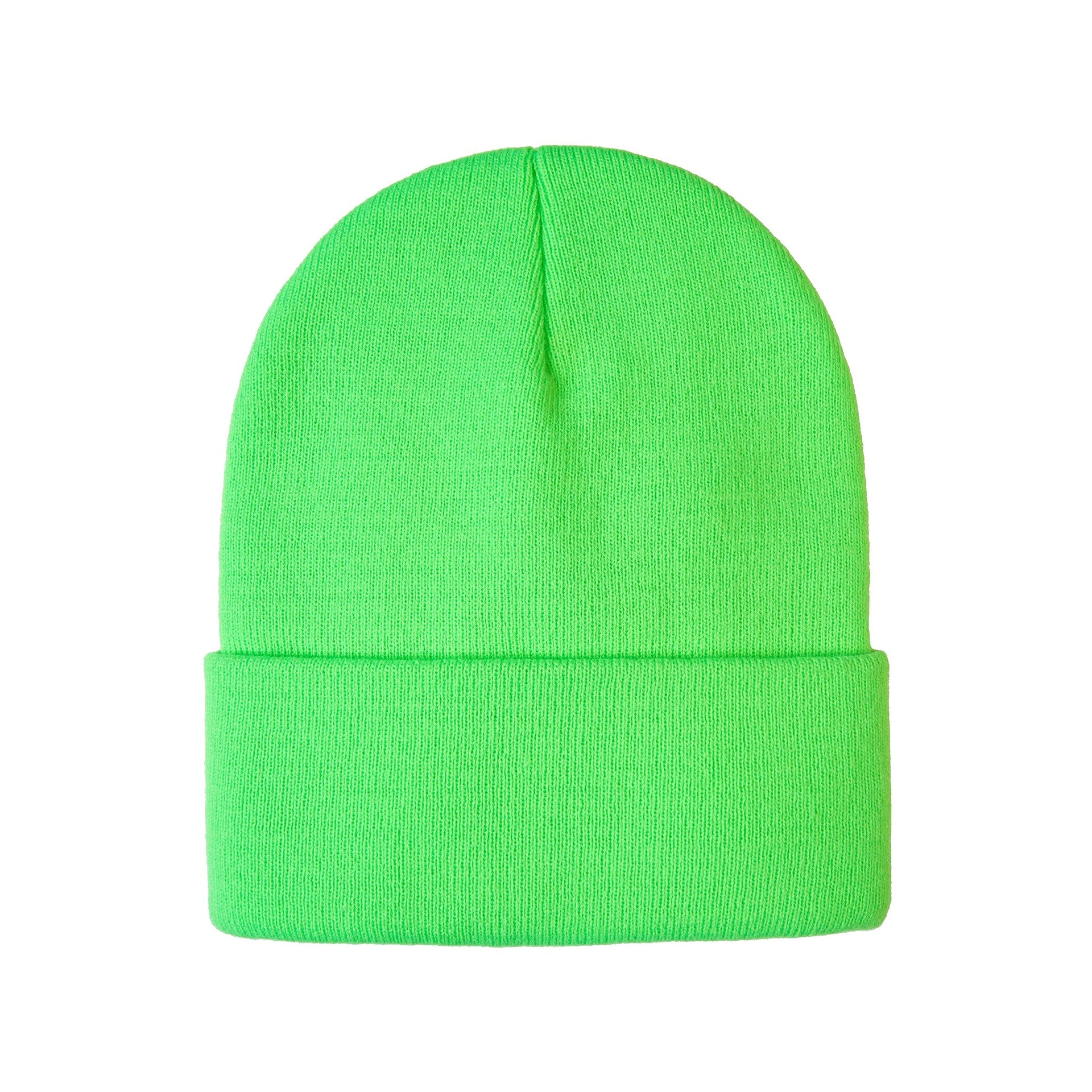 H08002 - Blaze - Acrylic Knit Cuff Toque (INTENSE COLORS) Intense Lime 0503M 0530 0550 0550M 800 8000 8002 __label:NEW c100 c105 foldover h8000 h8002 h802 hats knit toque tuque winter