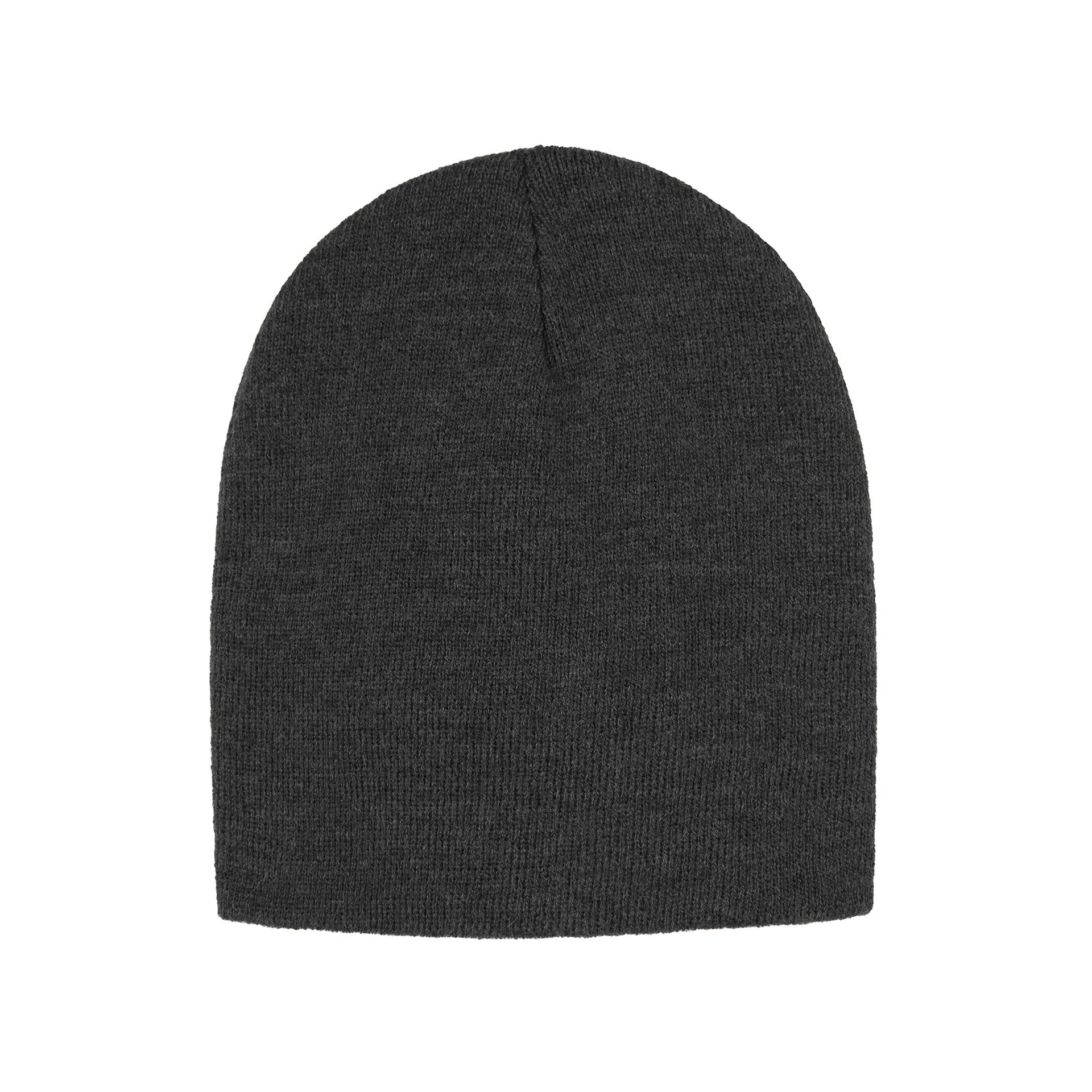 H08005 - Metro - Acrylic Beanie Charcoal Heather OS 8005 805 __label:NEW beanie beenie c100 c105 h8005 hats knit softshell toque winter