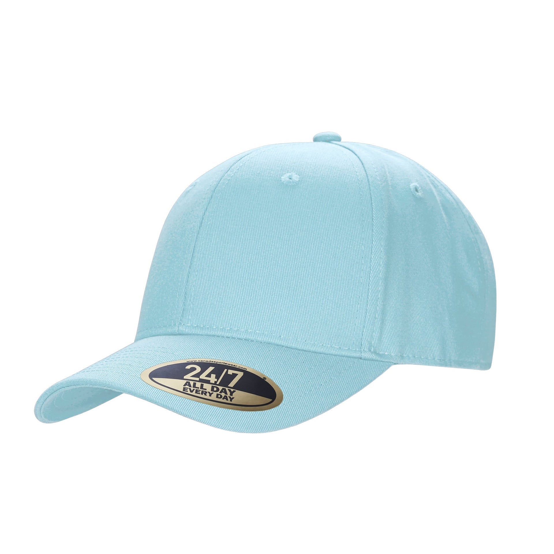H08200 - Value - Snap Back Cotton Twill Cap Light Blue 08200 8200 __label:IN-STOCK c130 caps cotton cap y130