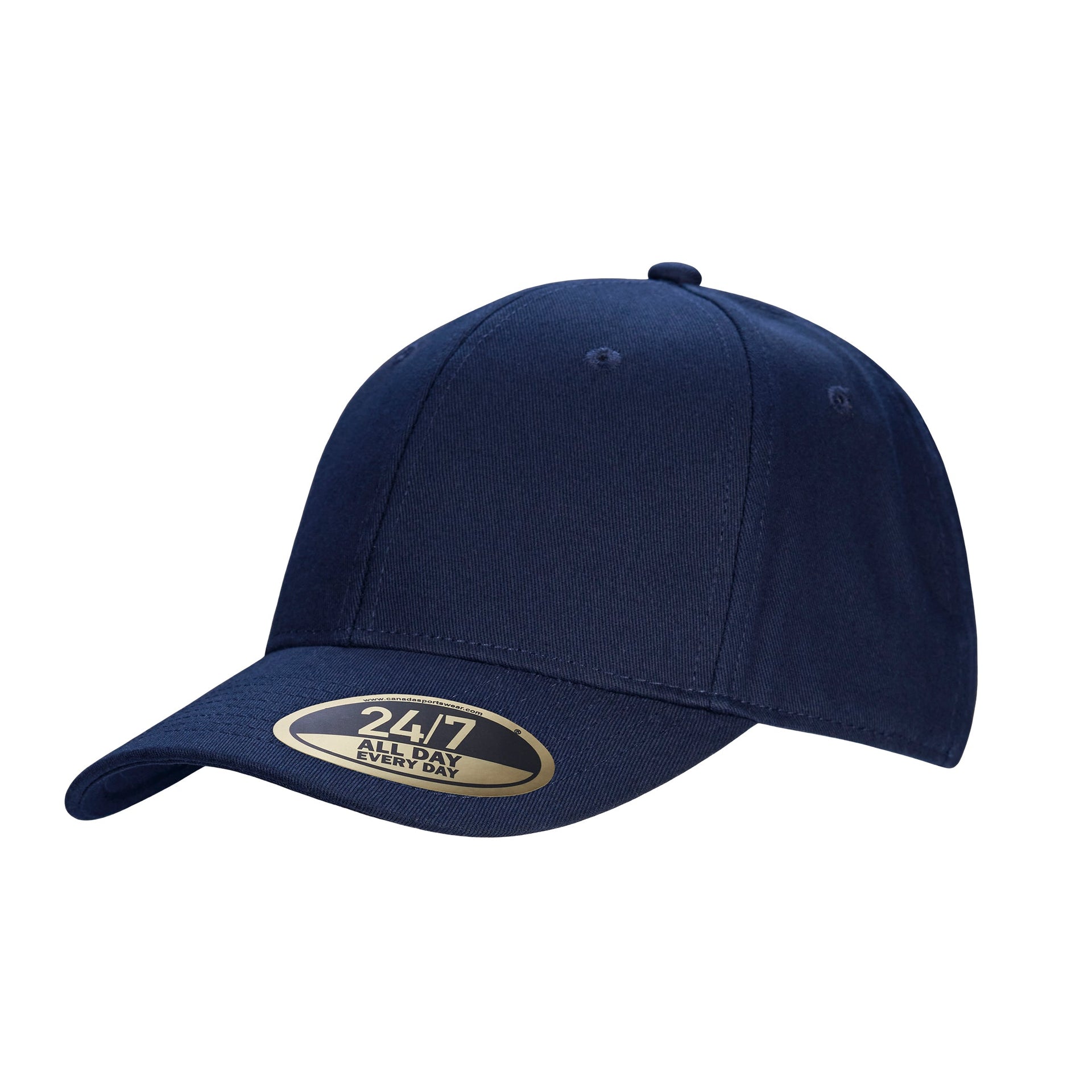 H08200 - Value - Snap Back Cotton Twill Cap Navy 08200 8200 __label:IN-STOCK c130 caps cotton cap y130
