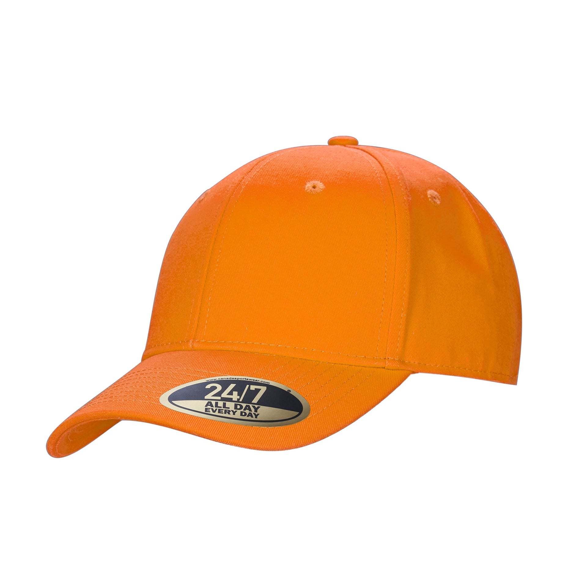 H8200Y - Value - Youth Snap Back Cotton Twill Cap Orange 08200 8200Y __label:IN-STOCK cotton cap snap back y130