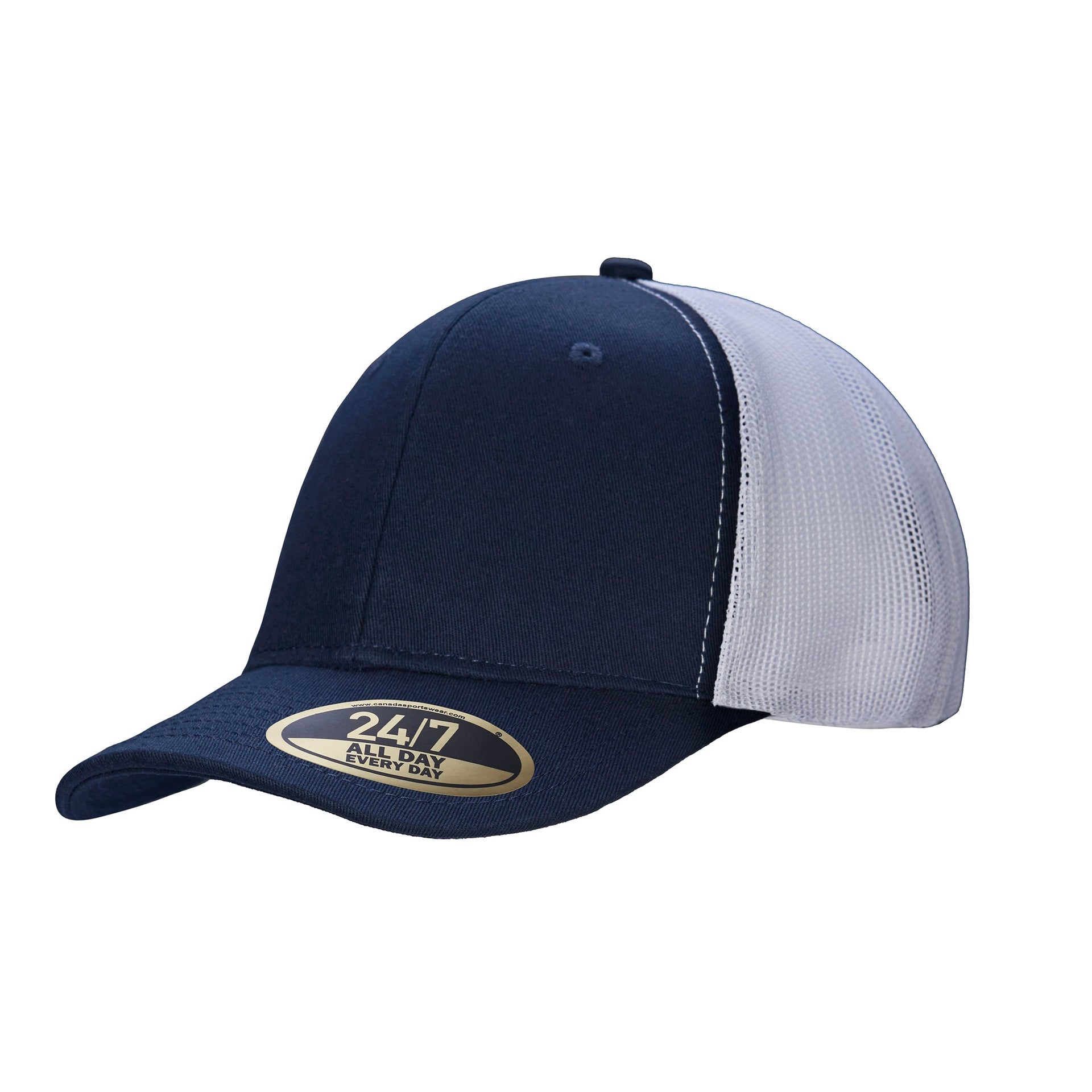 H08205 - Trucker - Snap Back Trucker Cap Navy White 08205 6606 8205 __label:IN-STOCK c1318 trucker