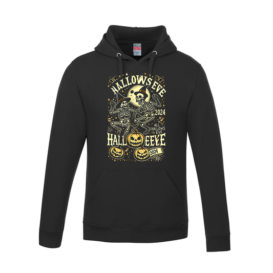 "Hallows Eve 2024" Skeleton Dance Hoodie