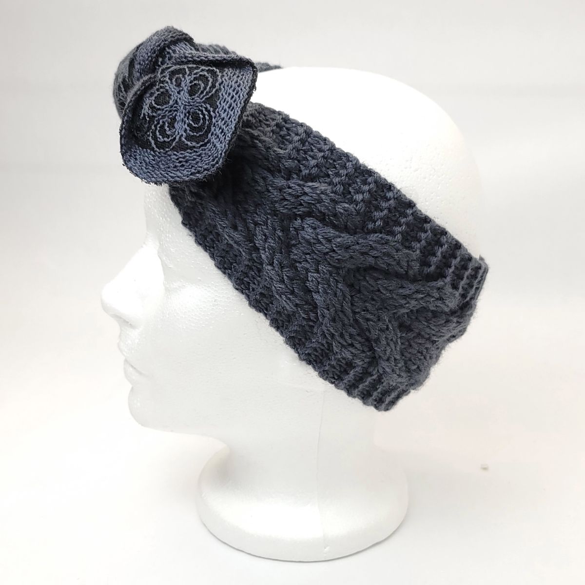 Winter Fashion Headband with Ribbon - HB21, Dozen Package Accessories