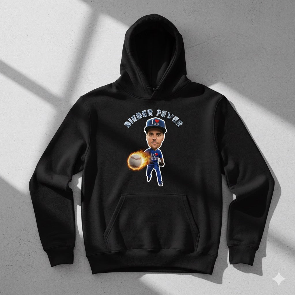 Bieber Fever Fastball hoodie Black I Love Bjs I Love BJs T-Shirt