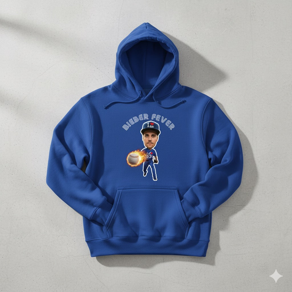 Bieber Fever Fastball hoodie Royal Blue I Love Bjs I Love BJs T-Shirt