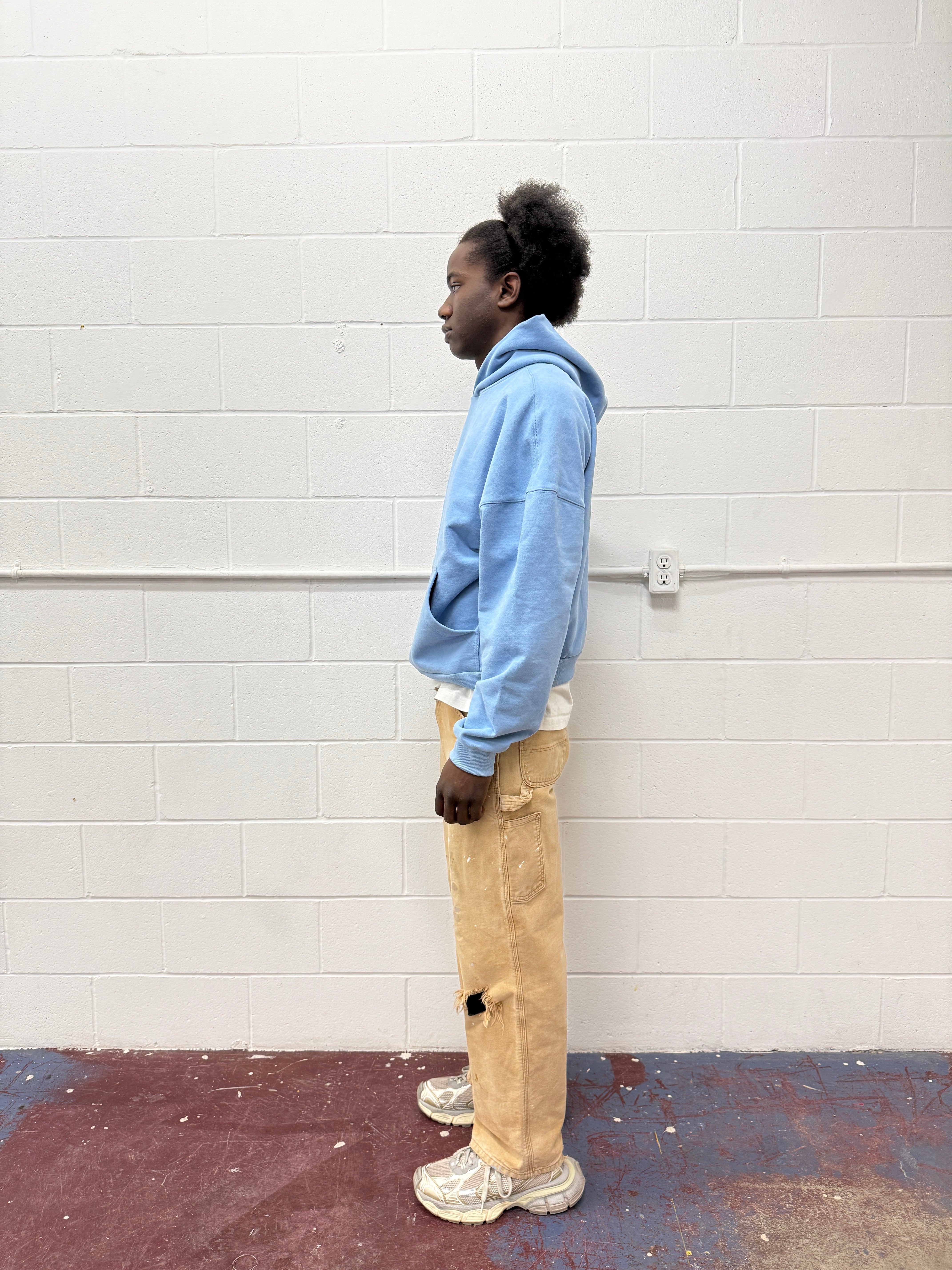 Blue Hoodie Humaform Shopify Collective