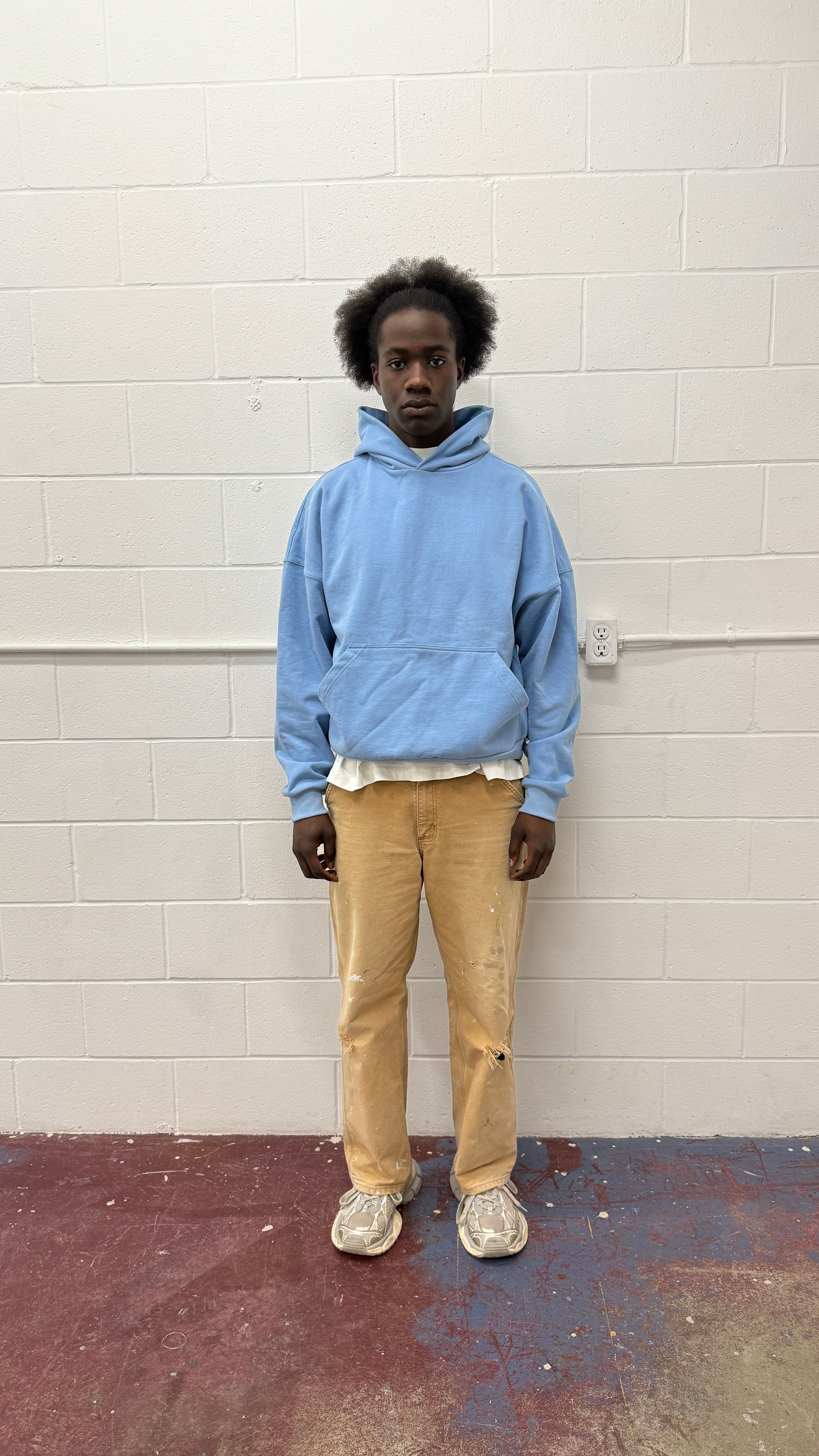 Blue Hoodie Humaform Shopify Collective