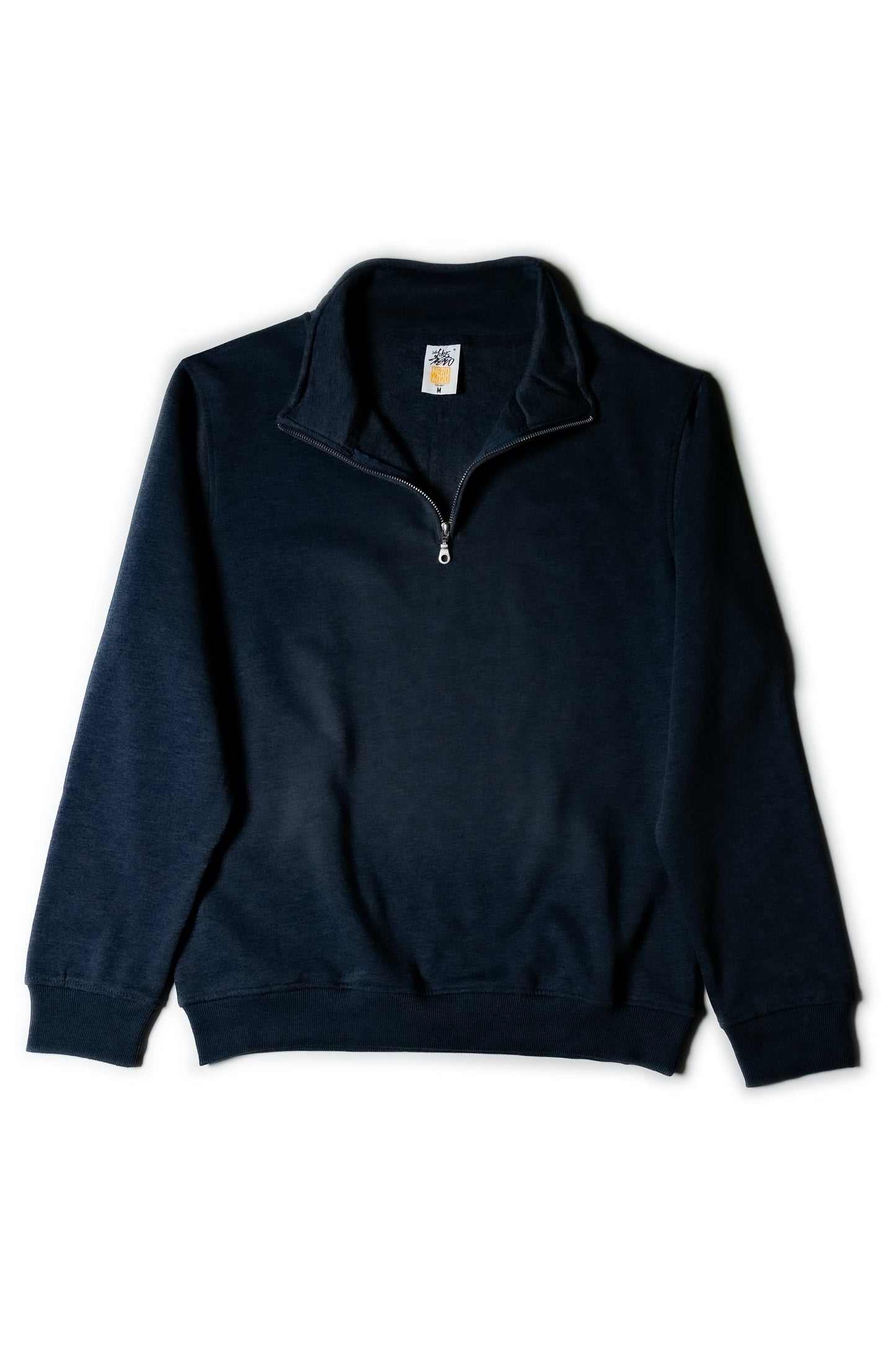 HERO-4020 Youth Quarter Zip Sweatshirt - Navy Blue 4020 Blue HERO L M S Unisex XL XS Youth