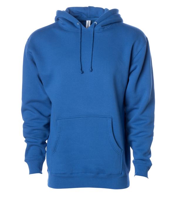 IND4000 - Men's Heavyweight Hooded Pullover Sweatshirt Royal 4000 BASIC FLEECE Classic COTTON / POLYESTER Heavyweight hoodie ind IND4000 INDEPENDENT MEN Men's pullover PULLOVERS REGULAR shsdchildproduct sweatshirt tearaway